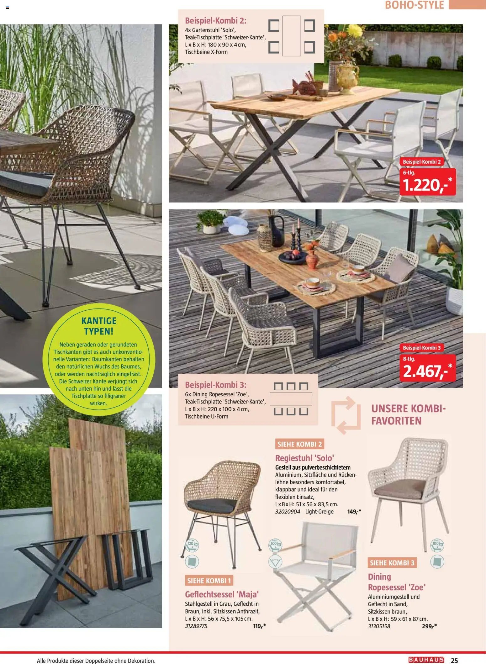 Bauhaus Freizeit im Garten
