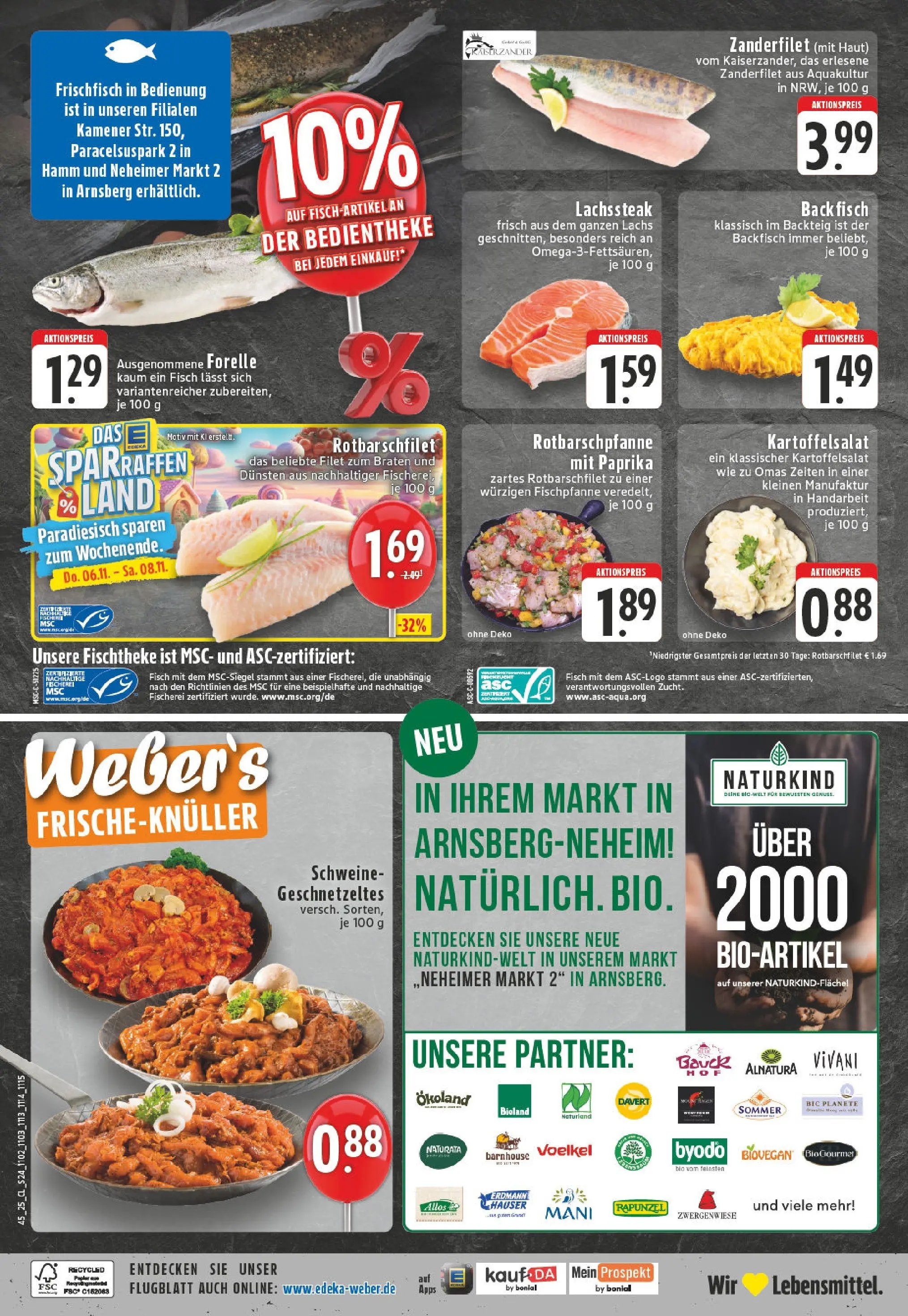 Edeka prospekt Arnsberg-Neheim	