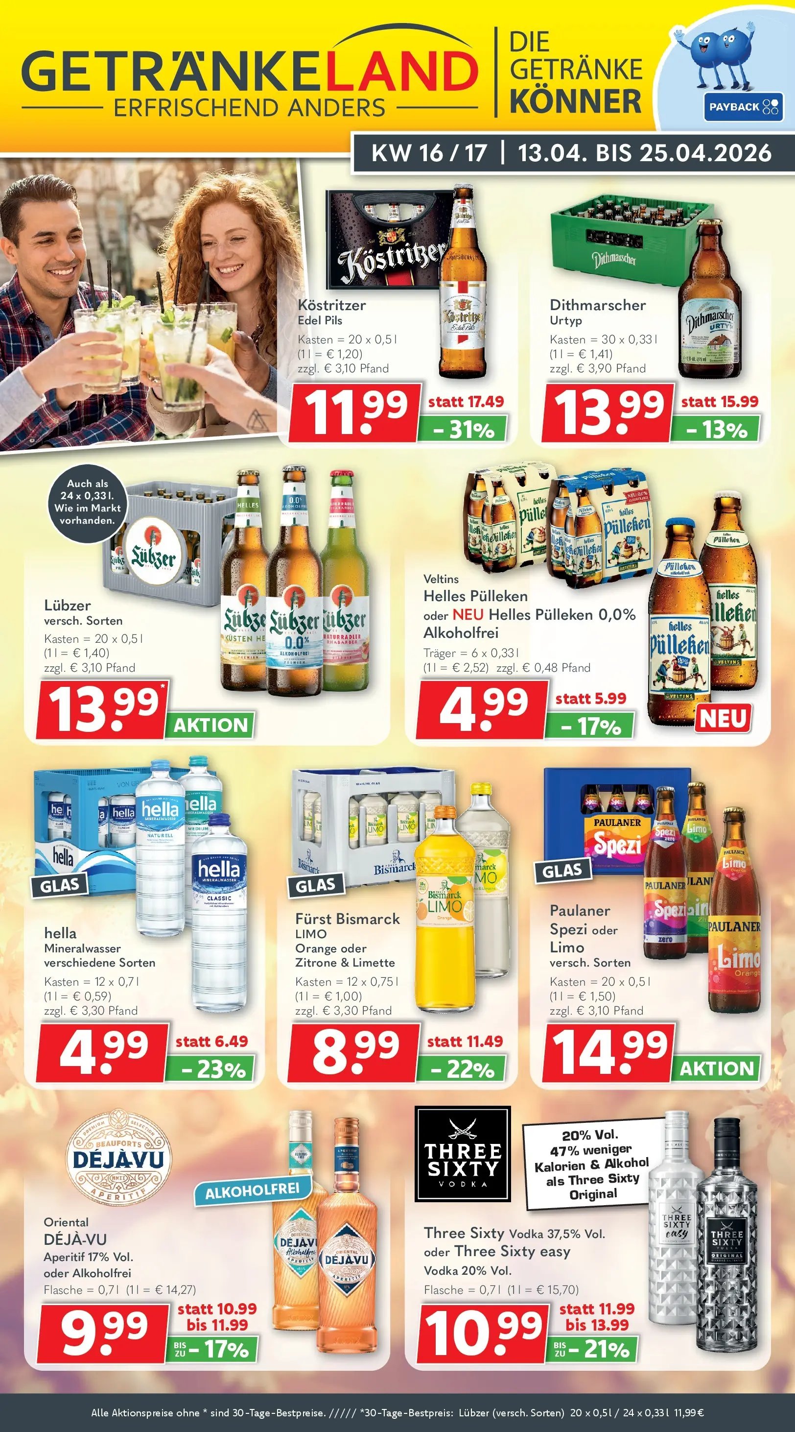 Getränkeland Prospekt Sandesneben (2026-04-13 - 2026-04-25)