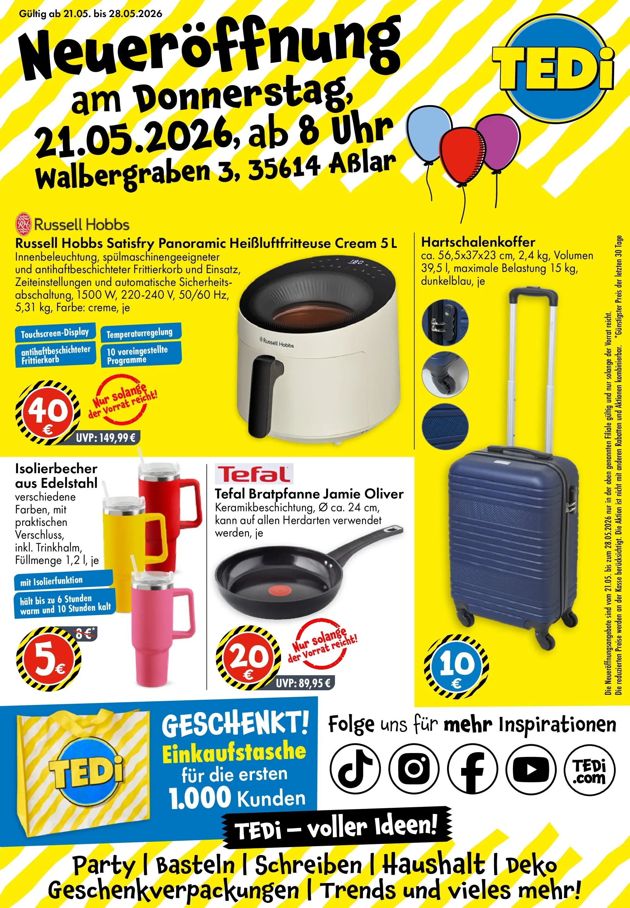 TEDi Neueröffnung Aßlar