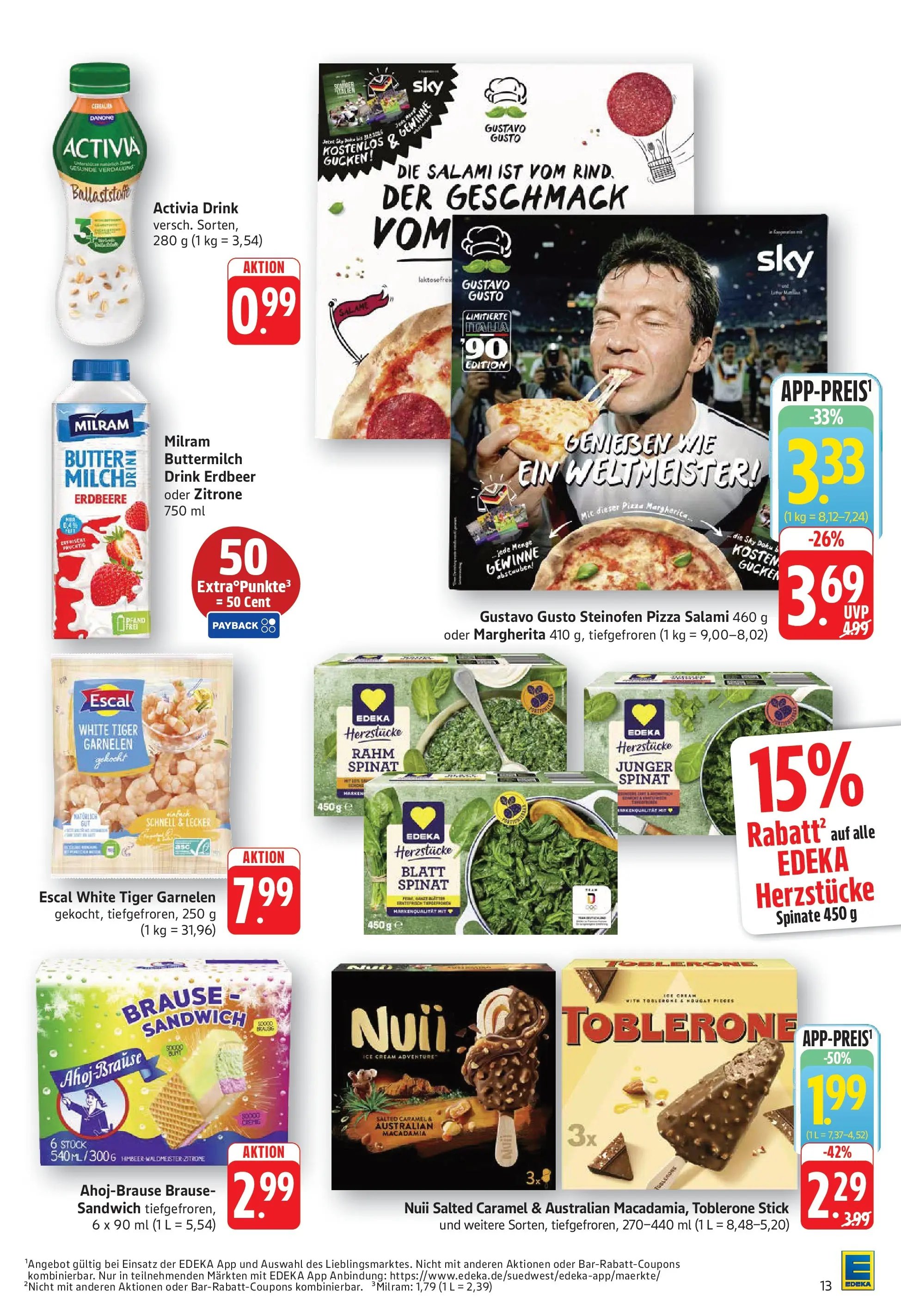 Edeka prospekt Walldorf