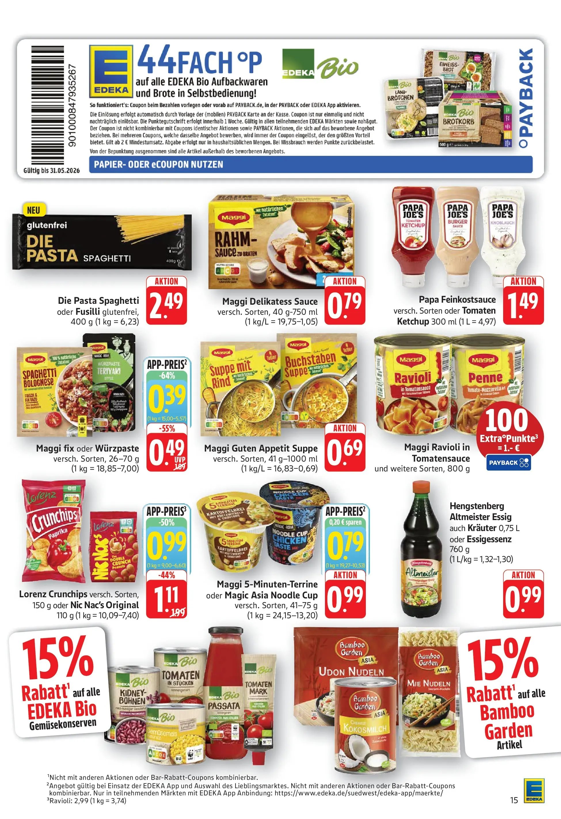 Edeka prospekt Walldorf