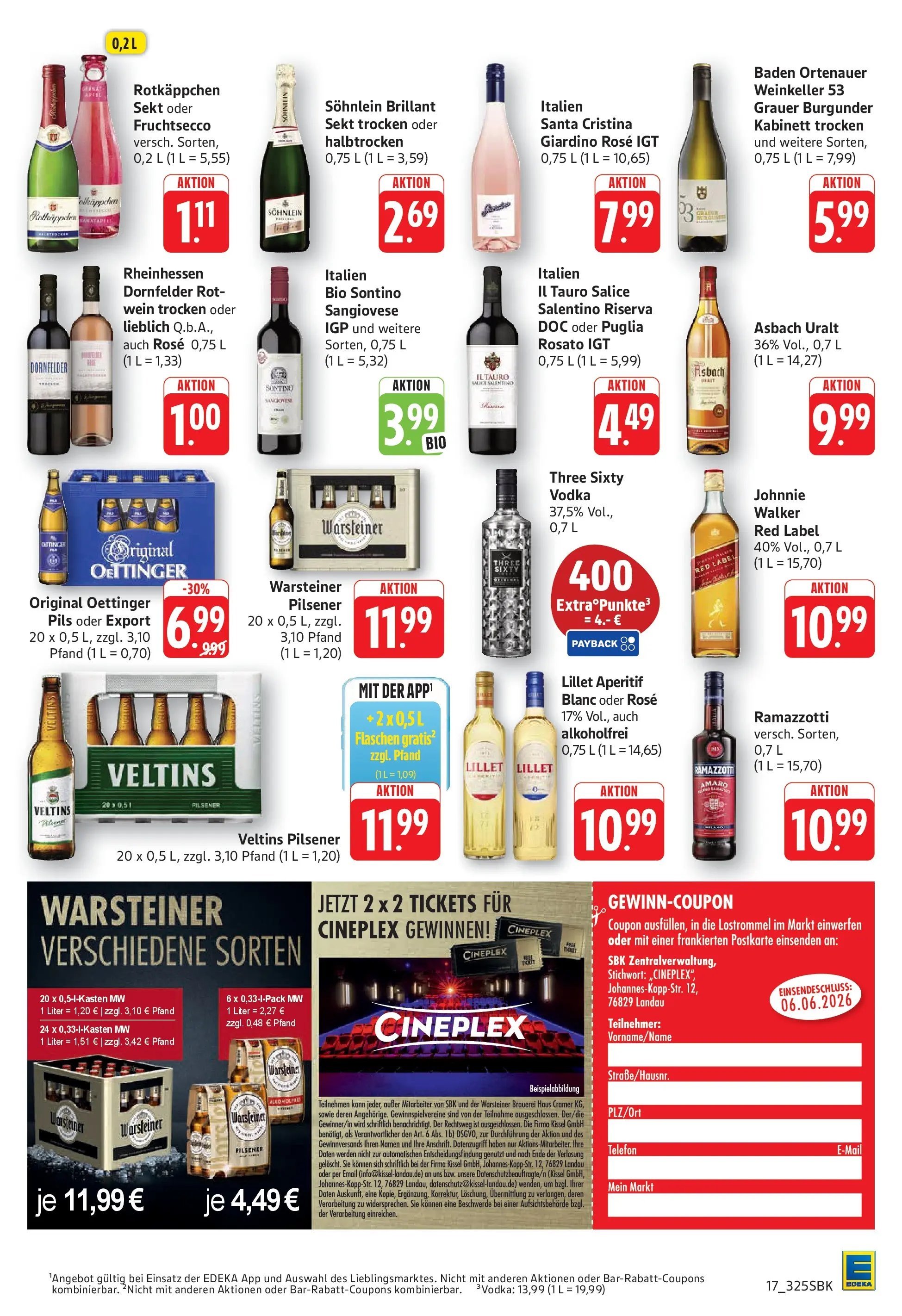 Edeka prospekt Walldorf