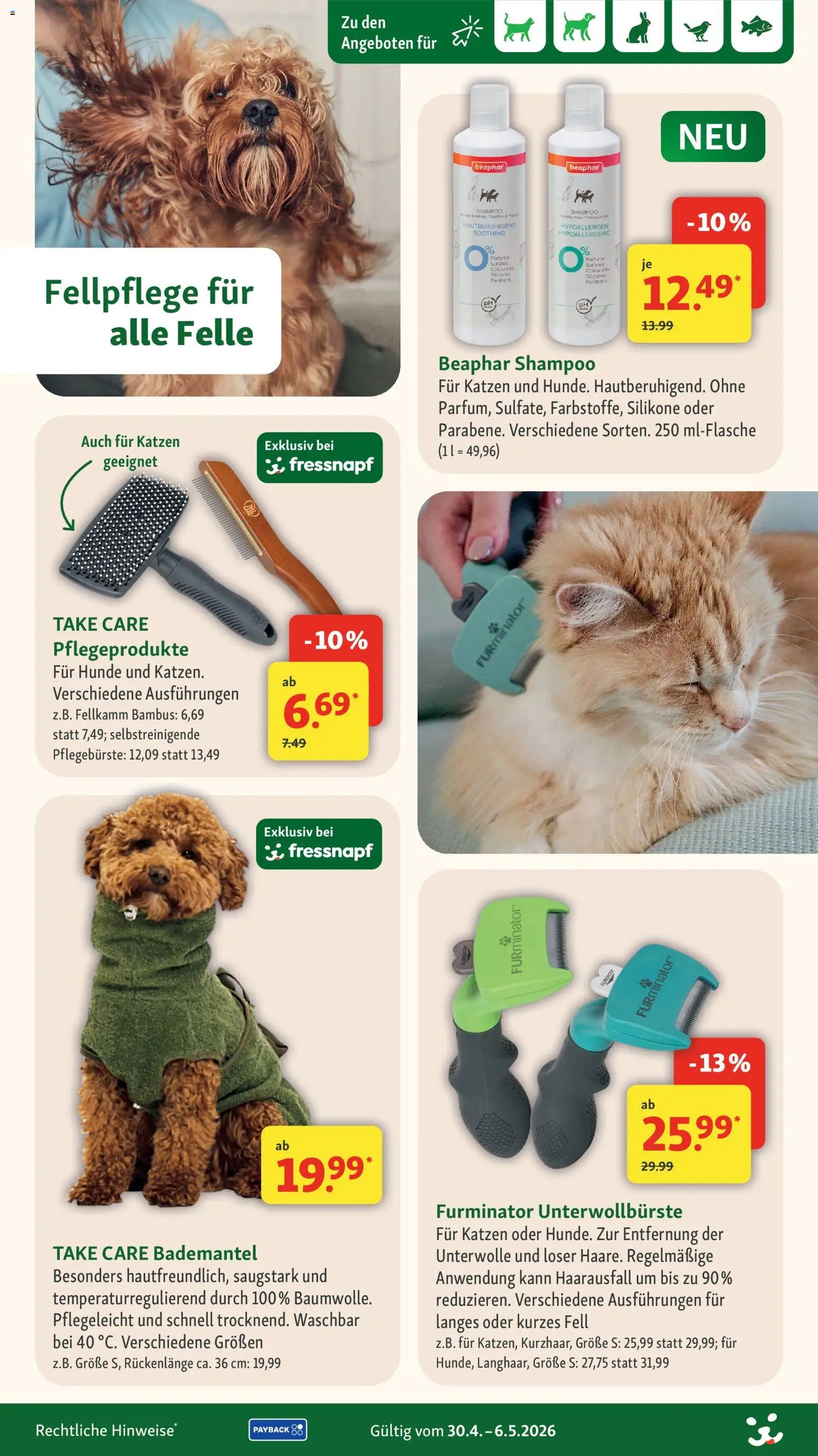 Fressnapf Prospekt 	 (2026-04-30 - 2026-05-06)