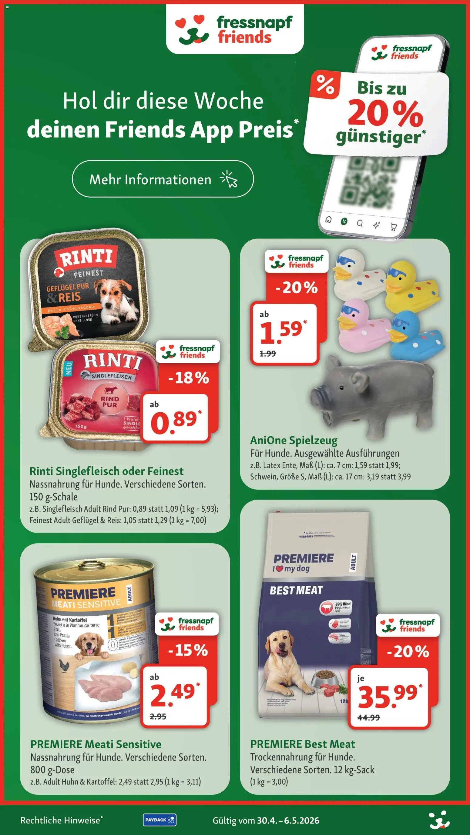 Fressnapf Prospekt 	 (2026-04-30 - 2026-05-06)
