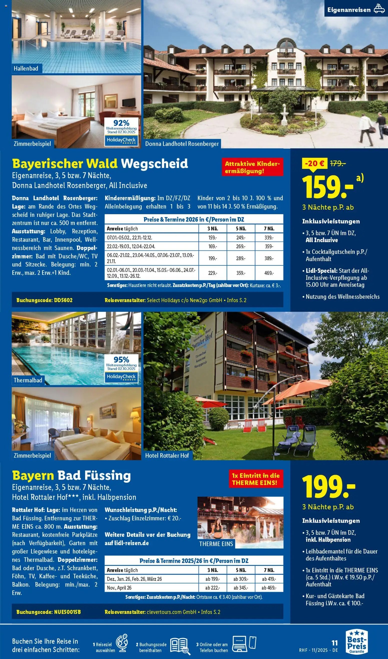 Lidl Reisen - Black Friday (2025-10-29 - 2025-11-30)