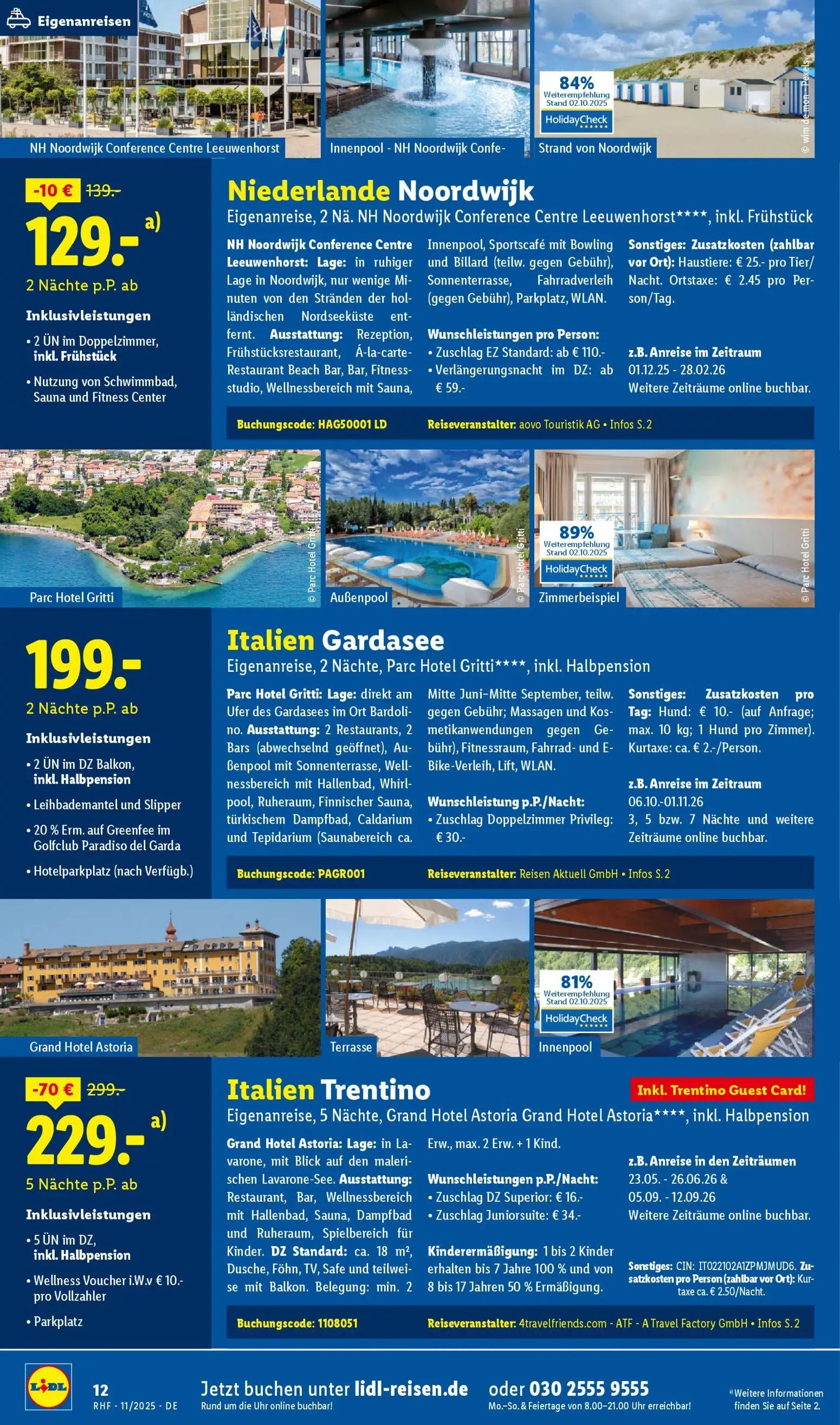 Lidl Reisen - Black Friday (2025-10-29 - 2025-11-30)