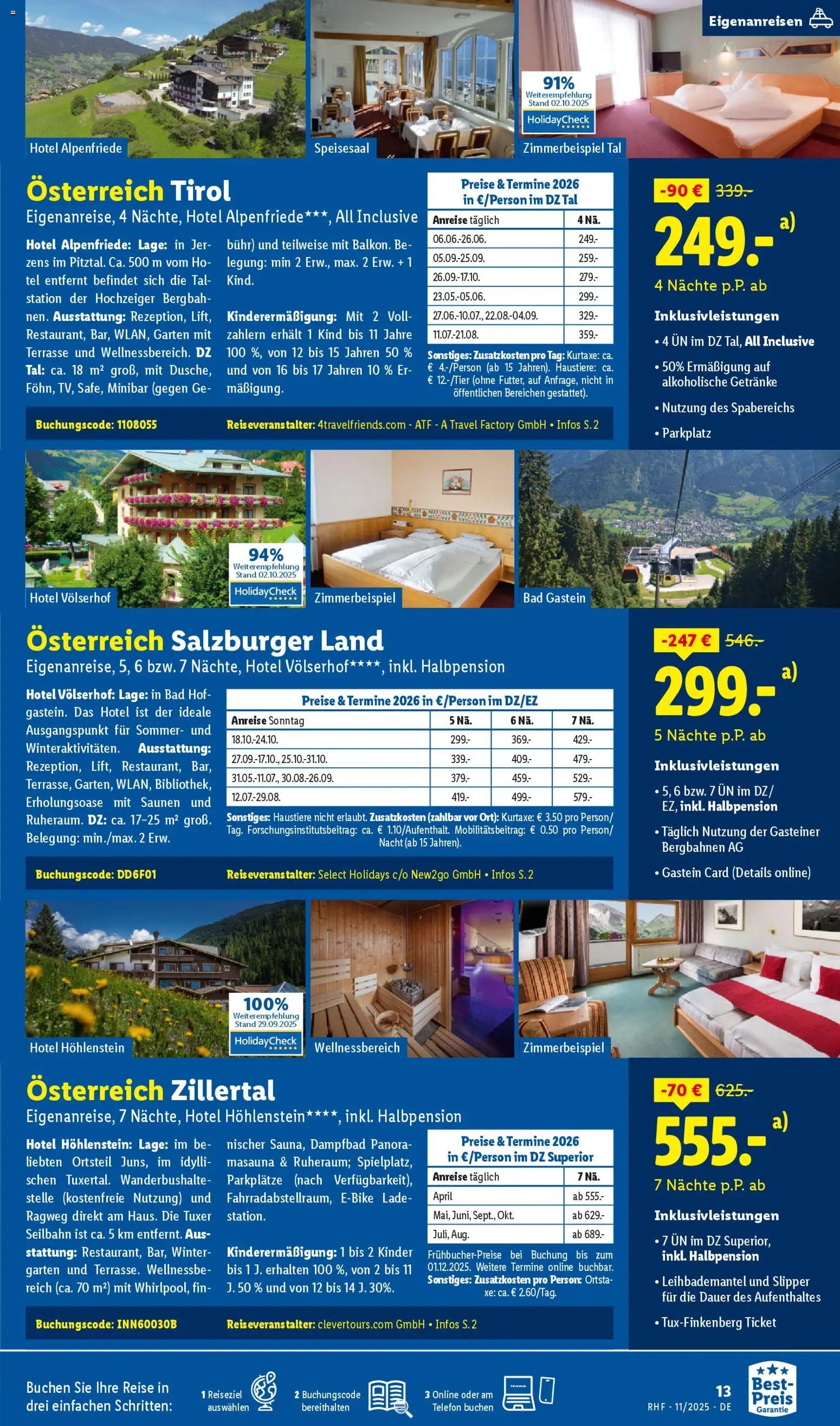 Lidl Reisen - Black Friday (2025-10-29 - 2025-11-30)