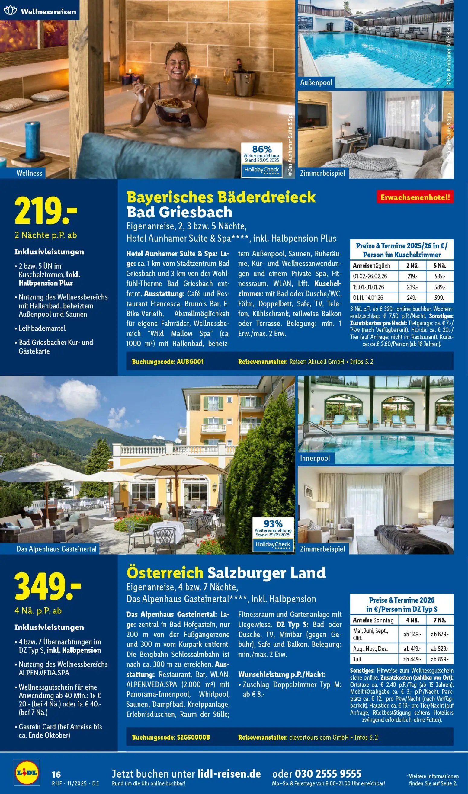 Lidl Reisen - Black Friday (2025-10-29 - 2025-11-30)