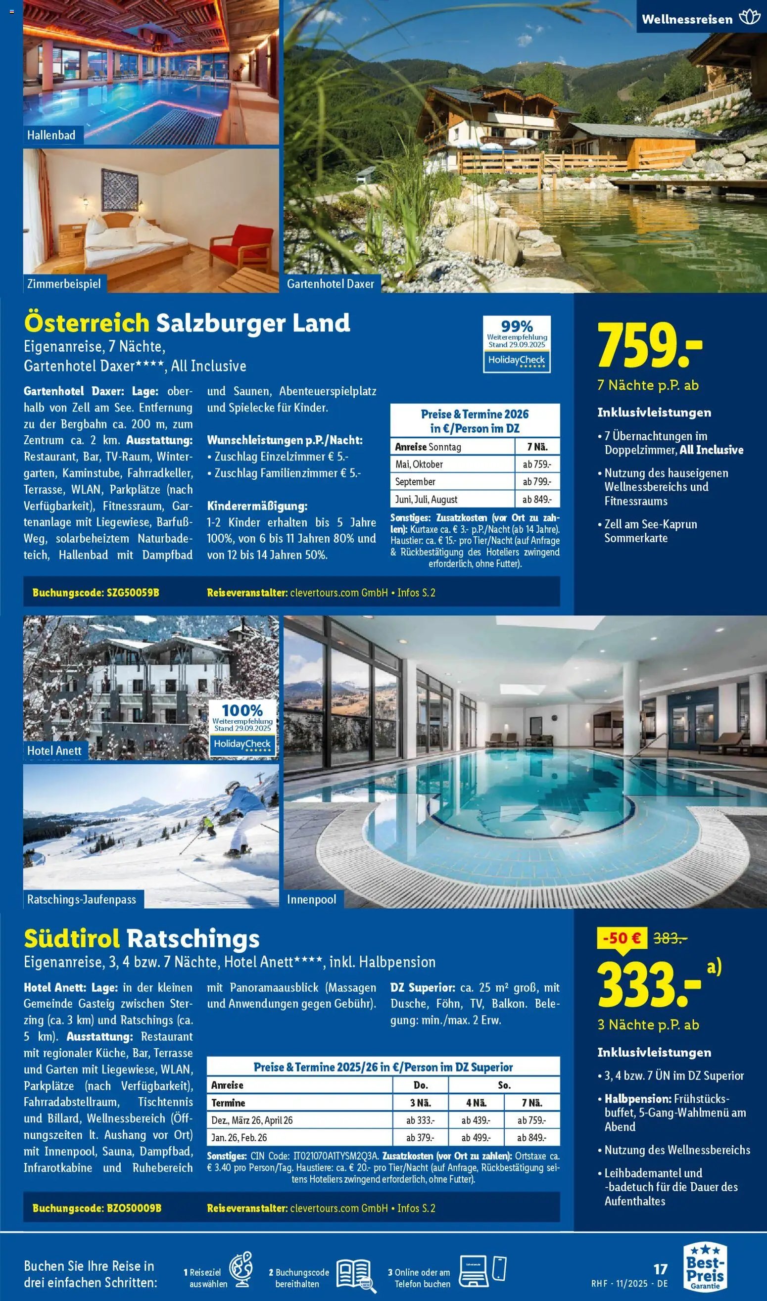 Lidl Reisen - Black Friday (2025-10-29 - 2025-11-30)