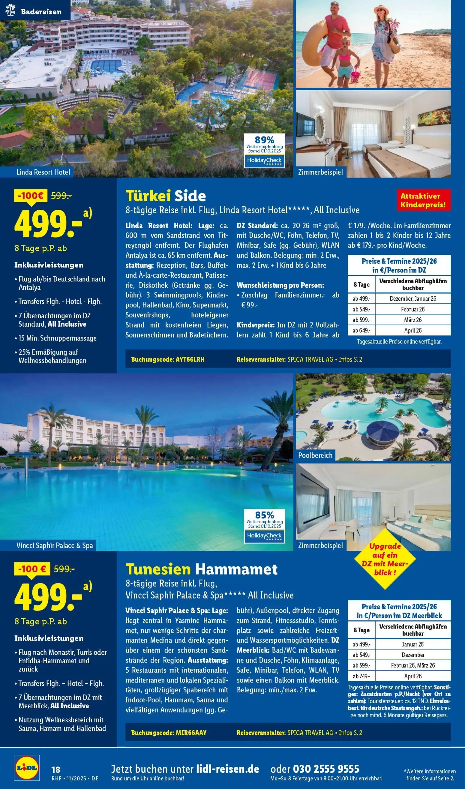 Lidl Reisen - Black Friday (2025-10-29 - 2025-11-30)