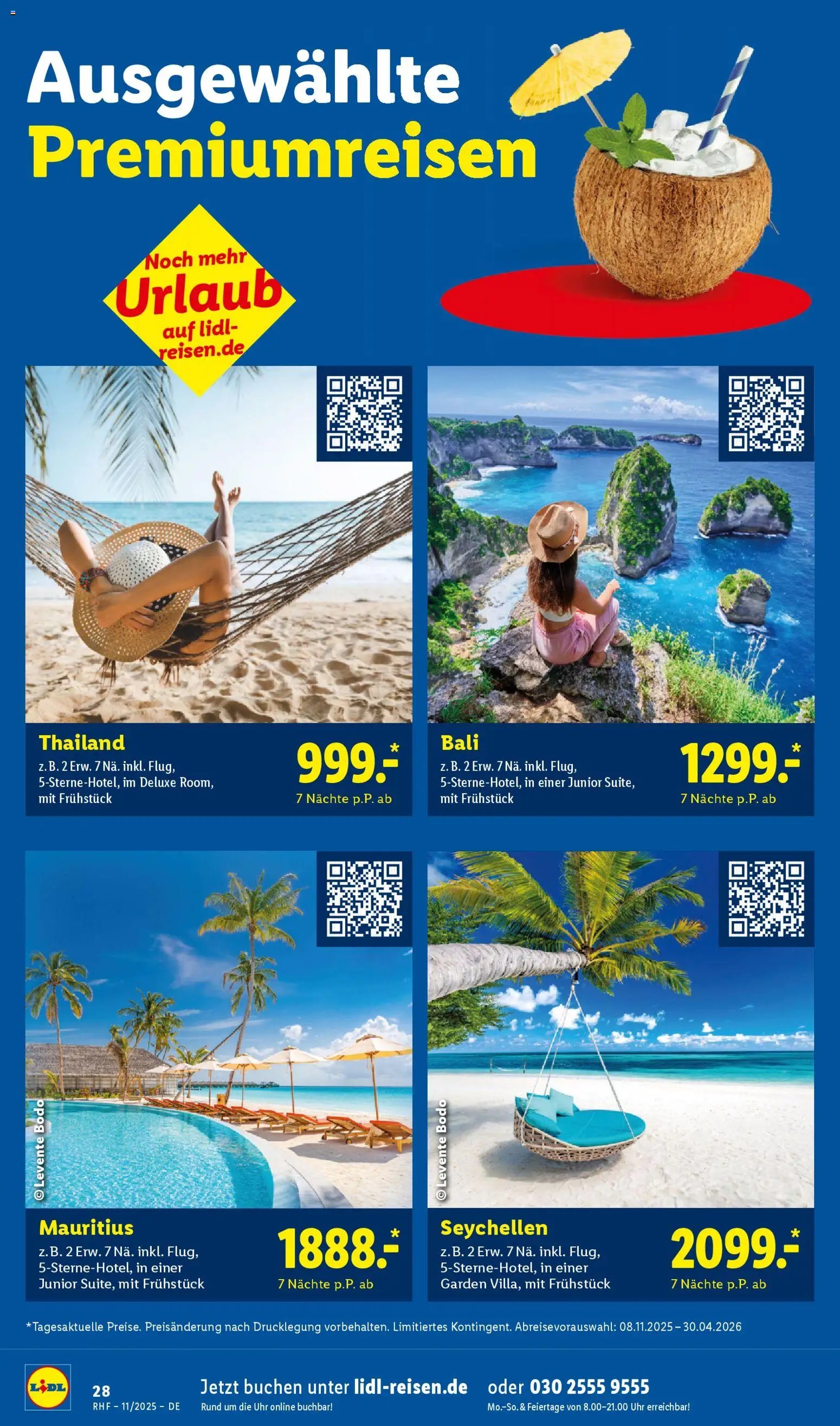 Lidl Reisen - Black Friday (2025-10-29 - 2025-11-30)