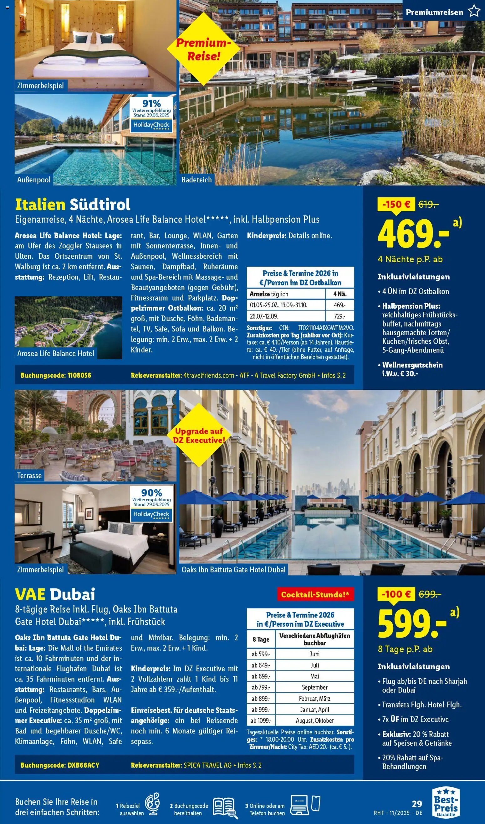 Lidl Reisen - Black Friday (2025-10-29 - 2025-11-30)