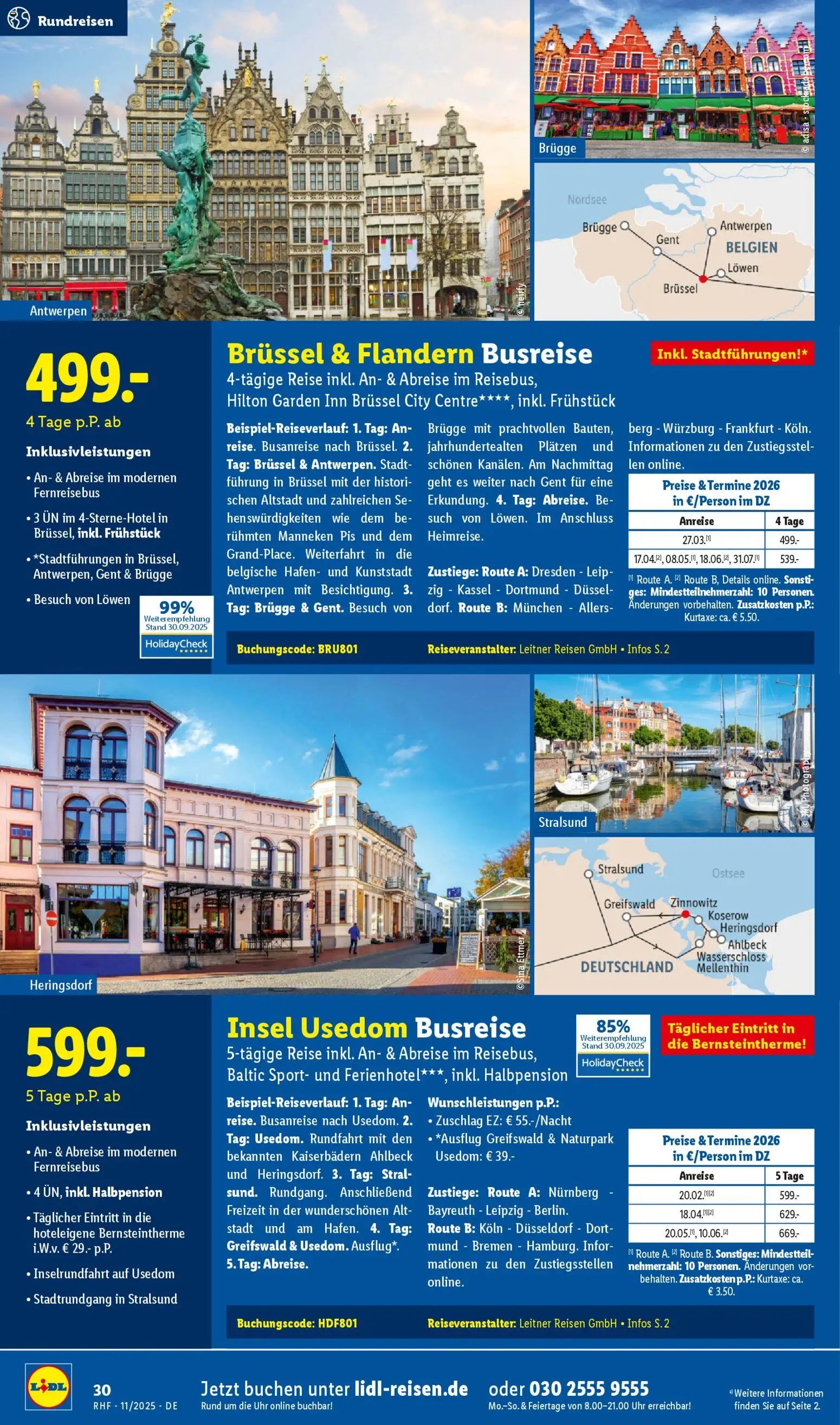 Lidl Reisen - Black Friday (2025-10-29 - 2025-11-30)