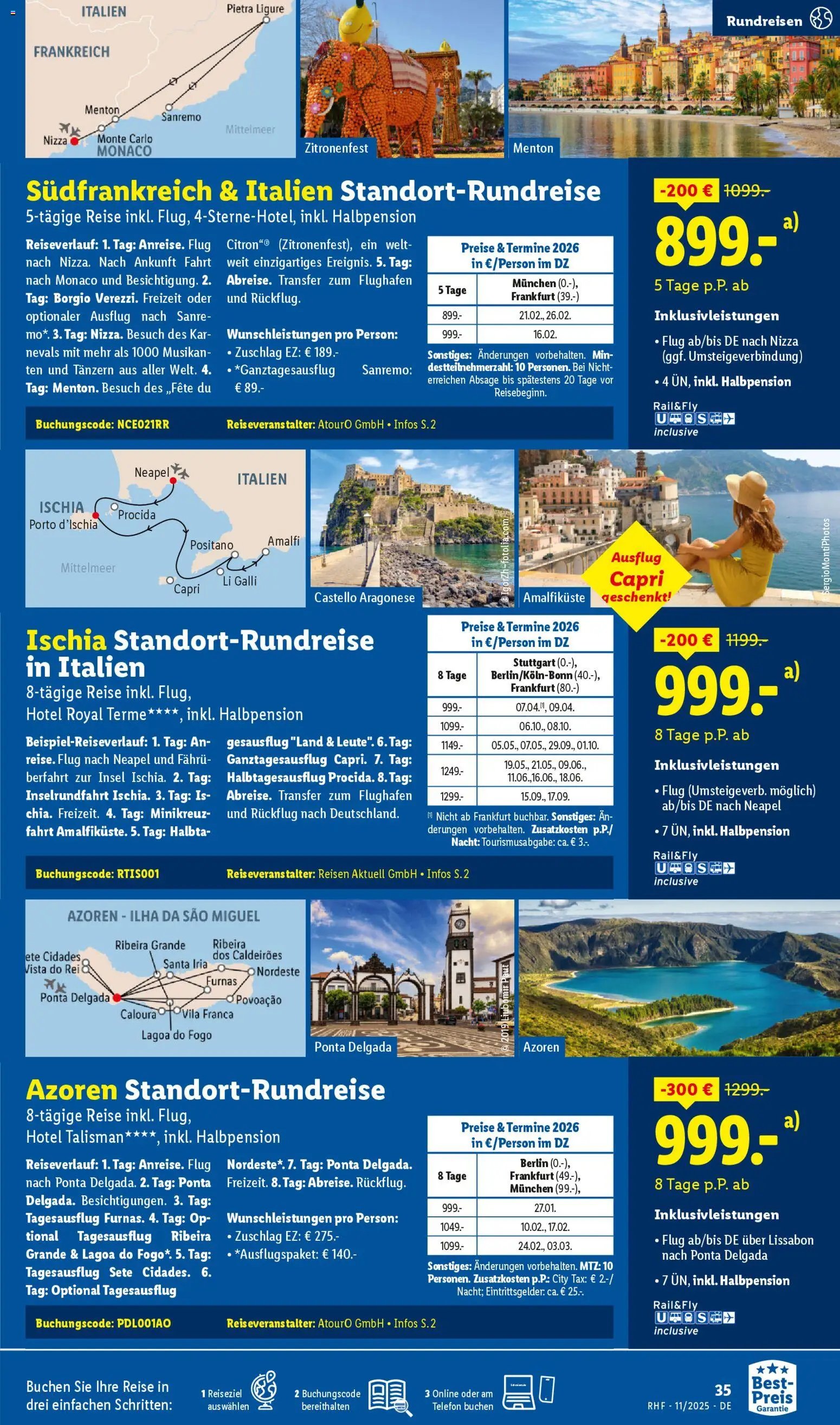 Lidl Reisen - Black Friday (2025-10-29 - 2025-11-30)