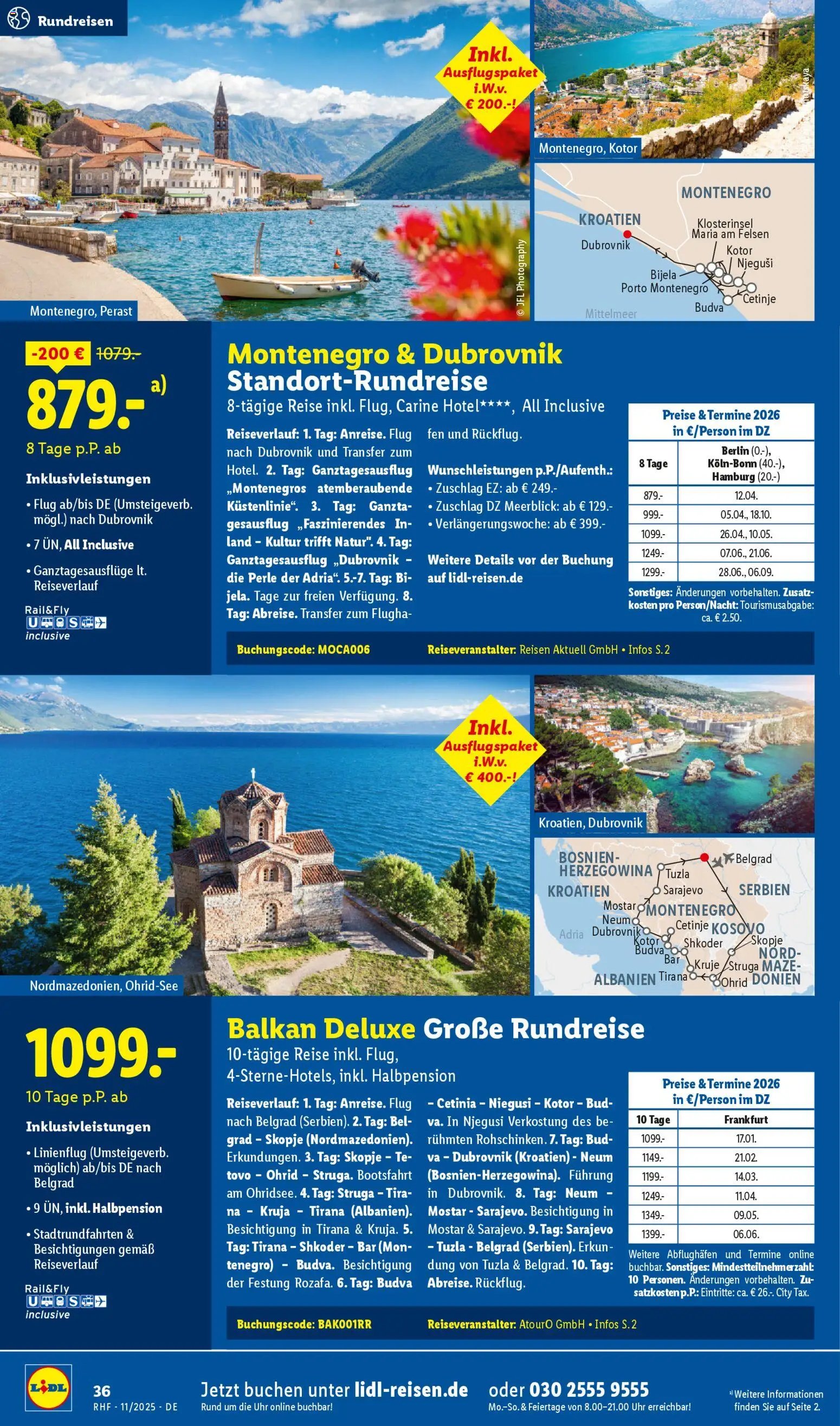 Lidl Reisen - Black Friday (2025-10-29 - 2025-11-30)