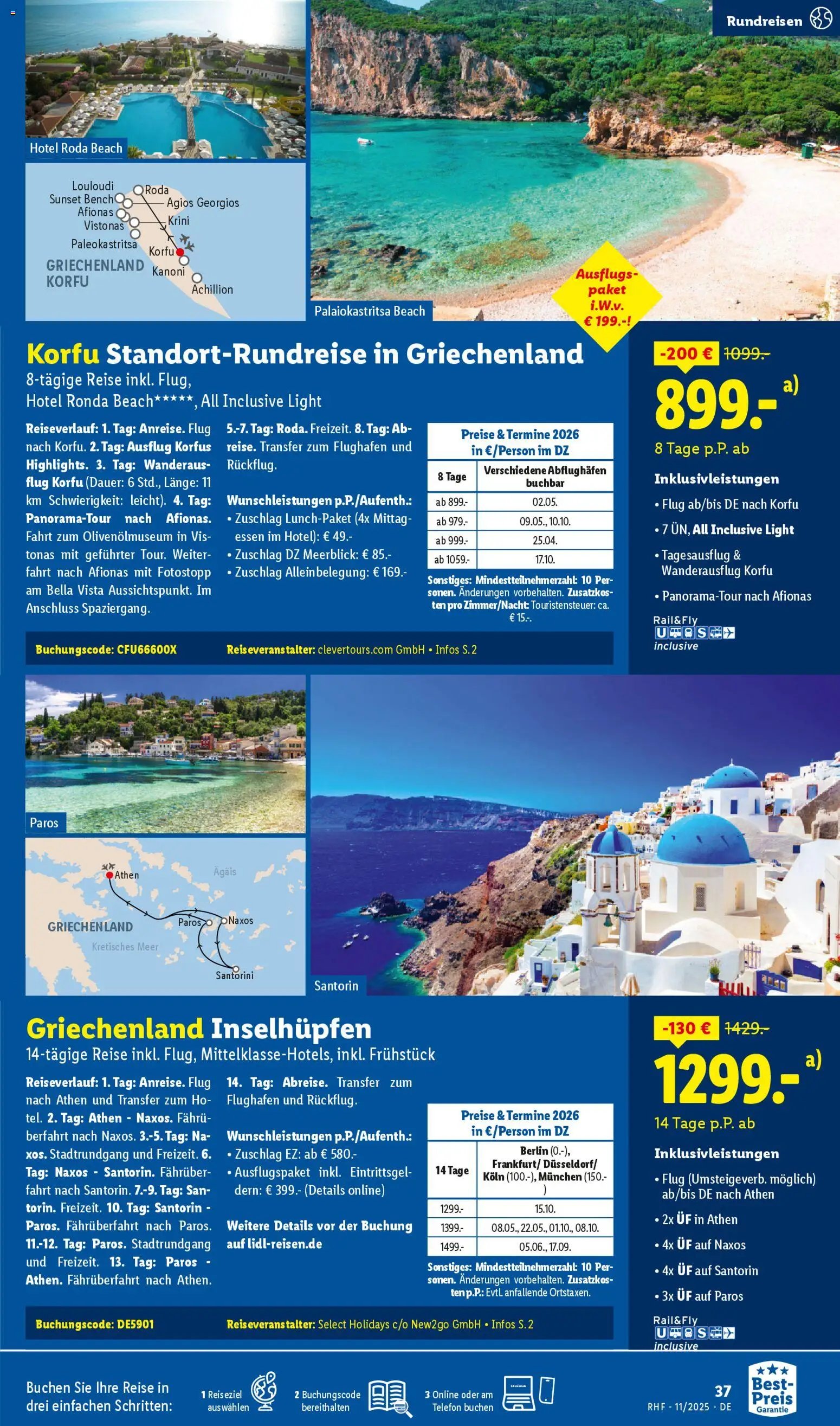 Lidl Reisen - Black Friday (2025-10-29 - 2025-11-30)