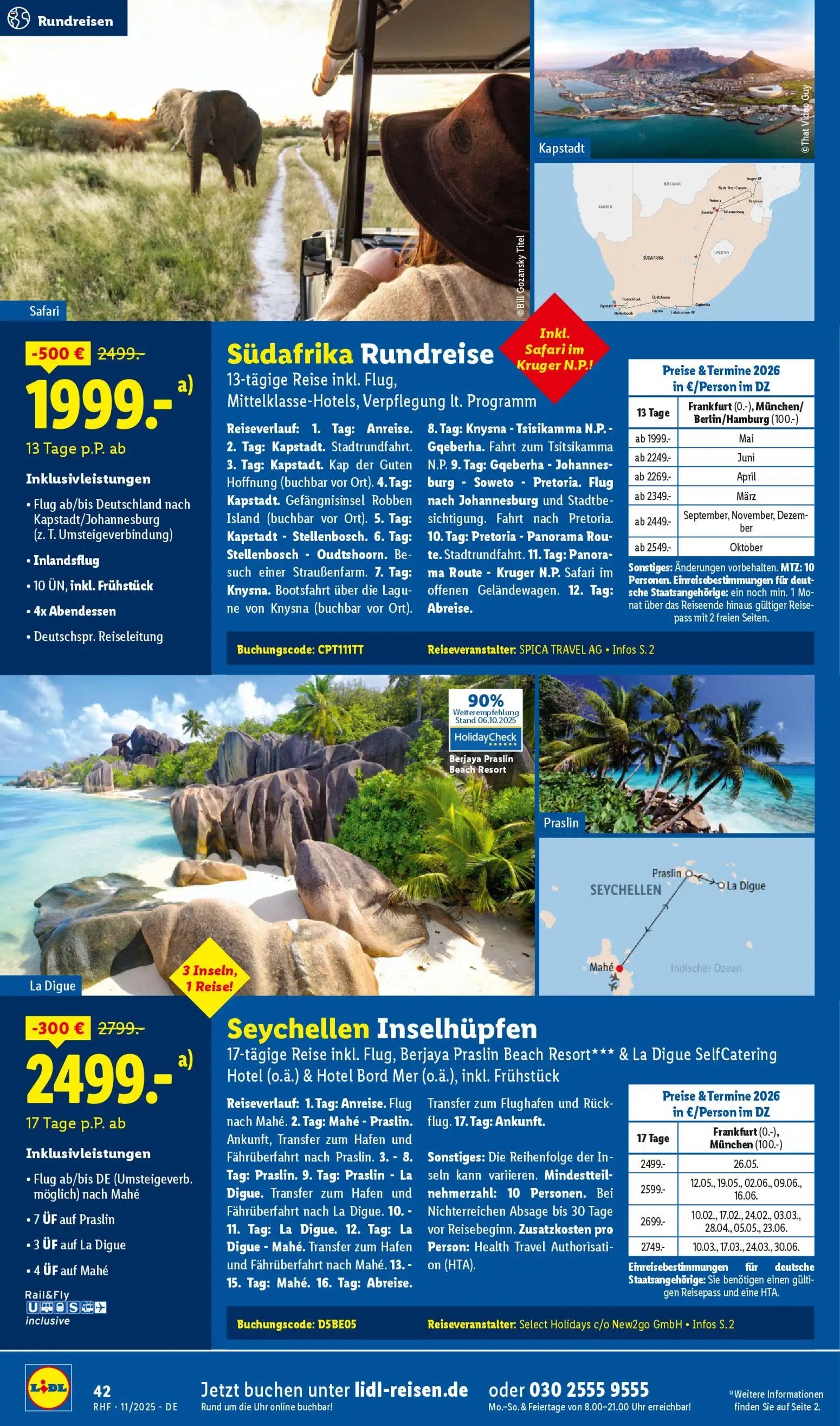 Lidl Reisen - Black Friday (2025-10-29 - 2025-11-30)