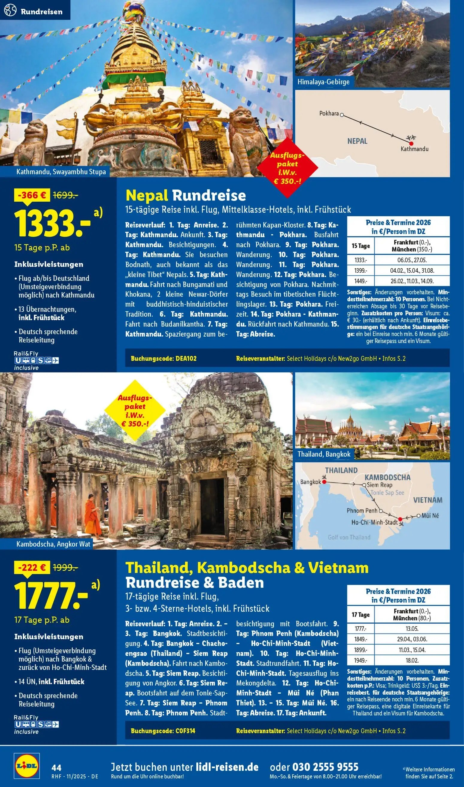 Lidl Reisen - Black Friday (2025-10-29 - 2025-11-30)