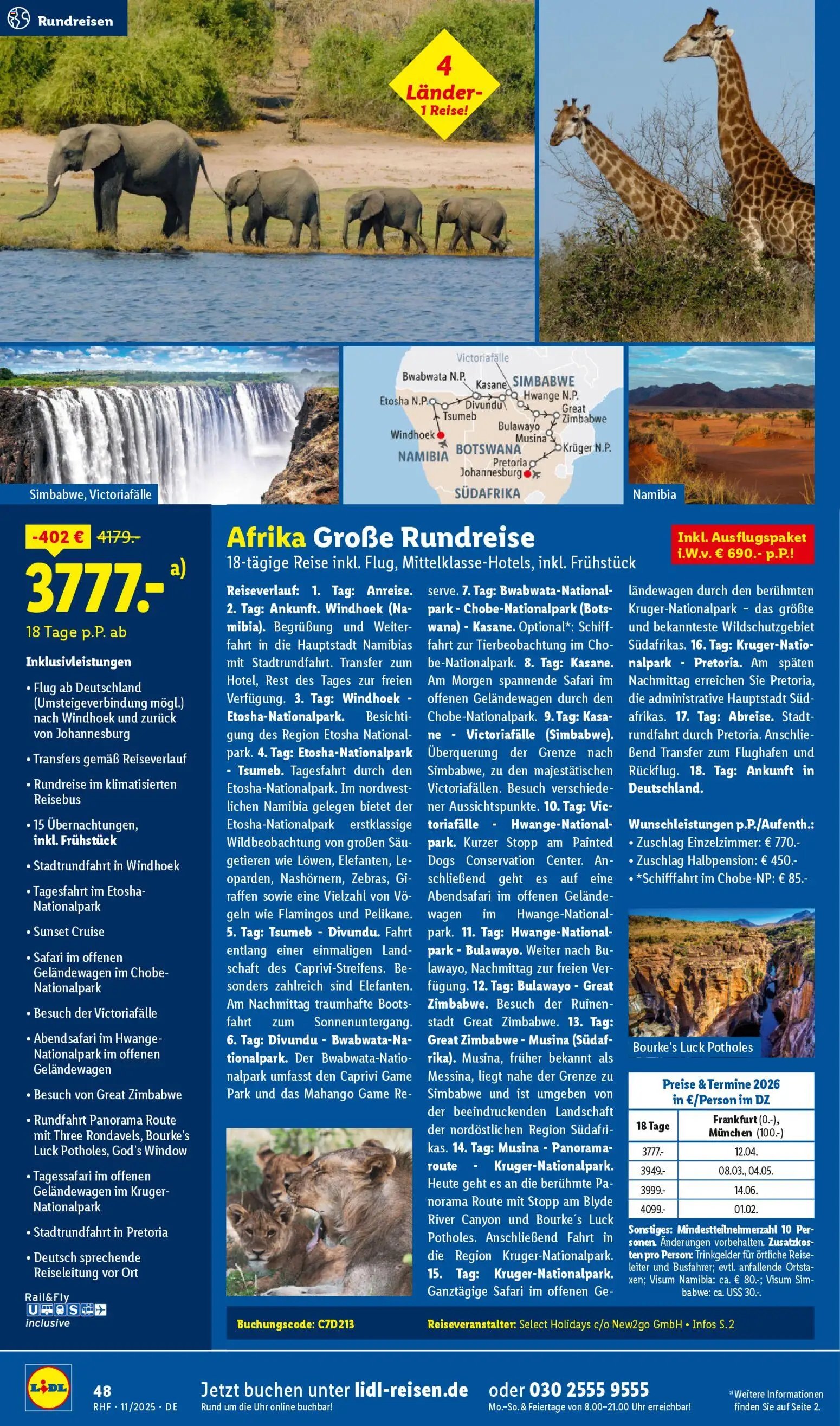 Lidl Reisen - Black Friday (2025-10-29 - 2025-11-30)