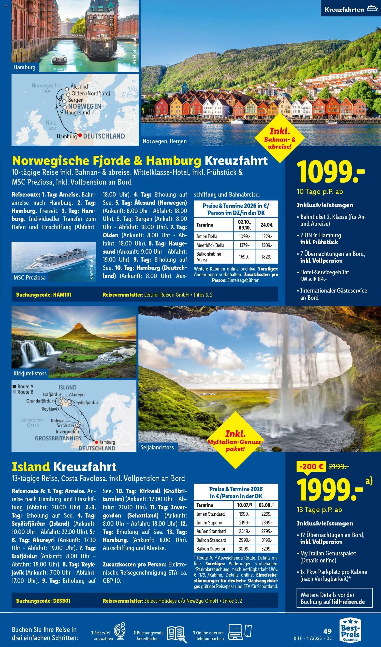 Lidl Reisen - Black Friday (2025-10-29 - 2025-11-30)