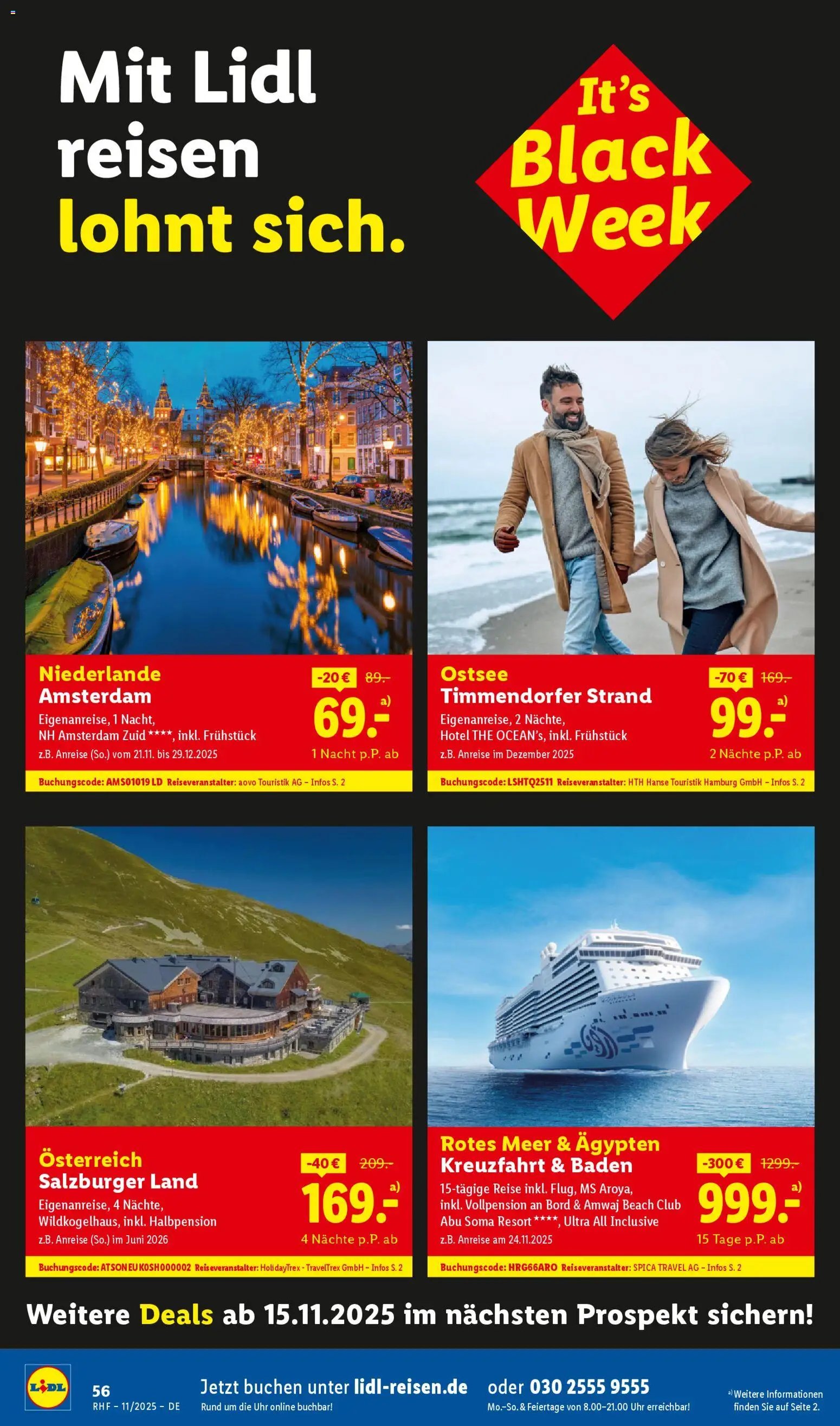 Lidl Reisen - Black Friday (2025-10-29 - 2025-11-30)