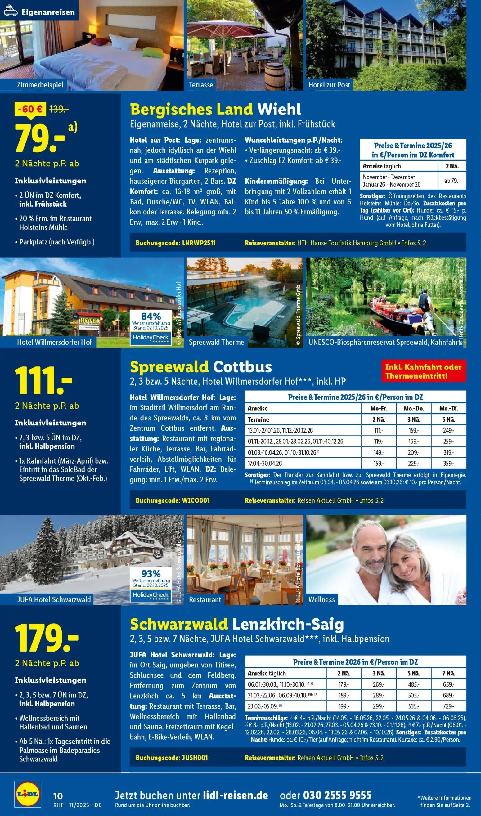 Lidl Reisen - Black Friday (2025-10-29 - 2025-11-30)