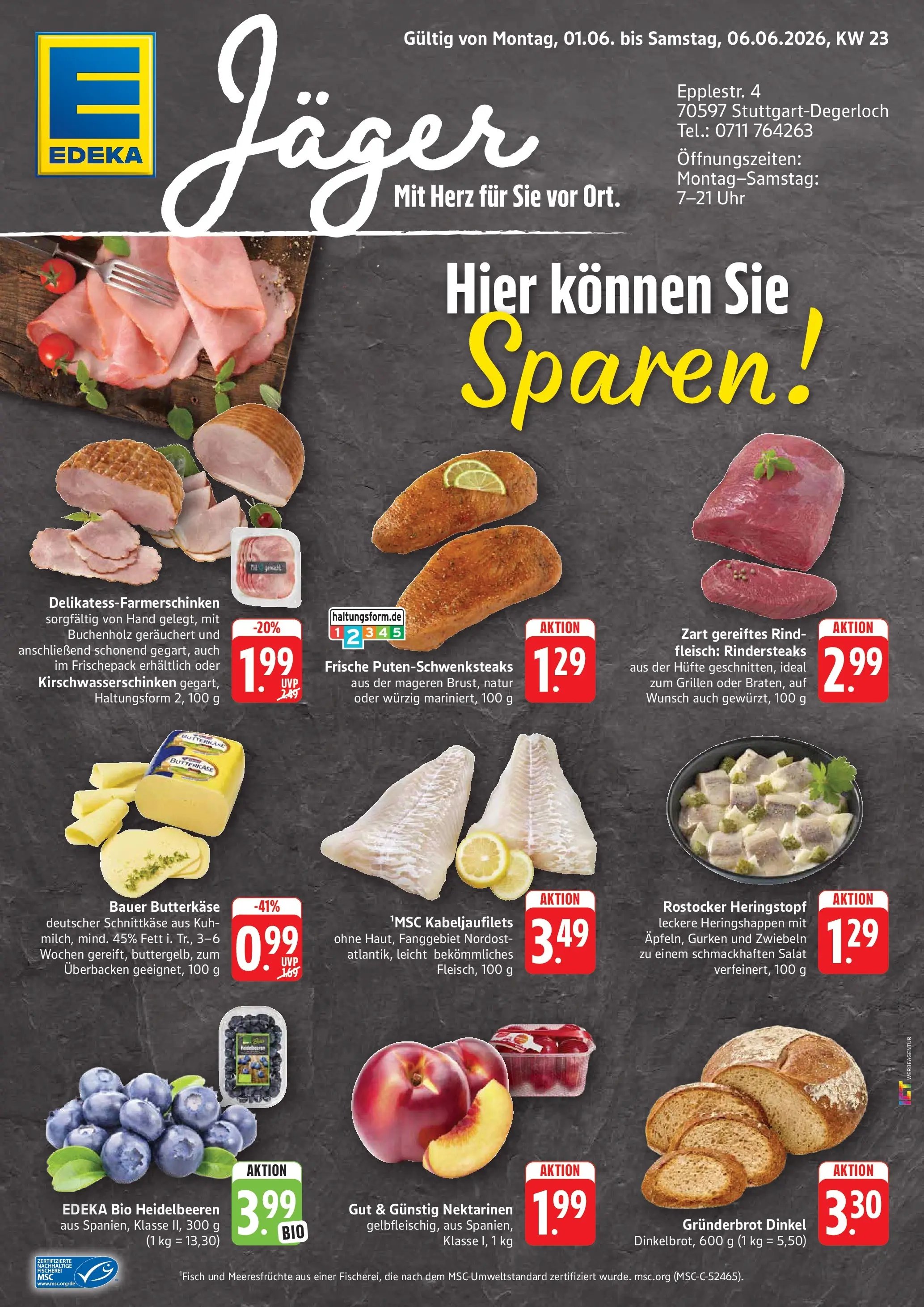 Edeka prospekt Stuttgart-Degerloch