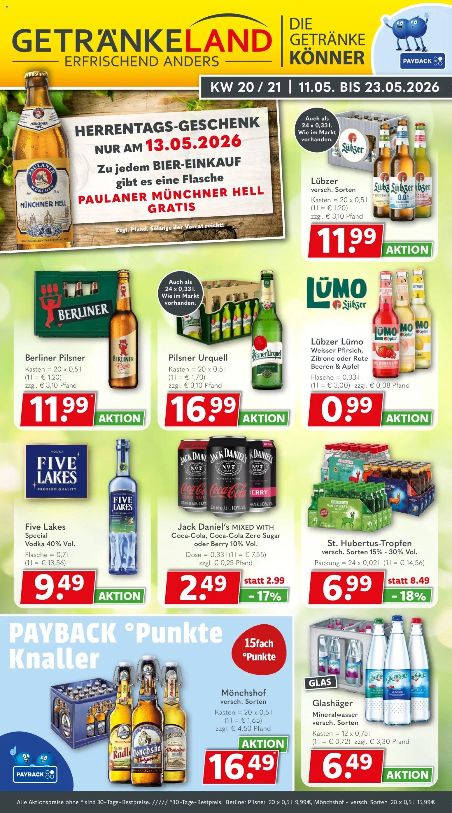 Getränkeland Prospekt 	