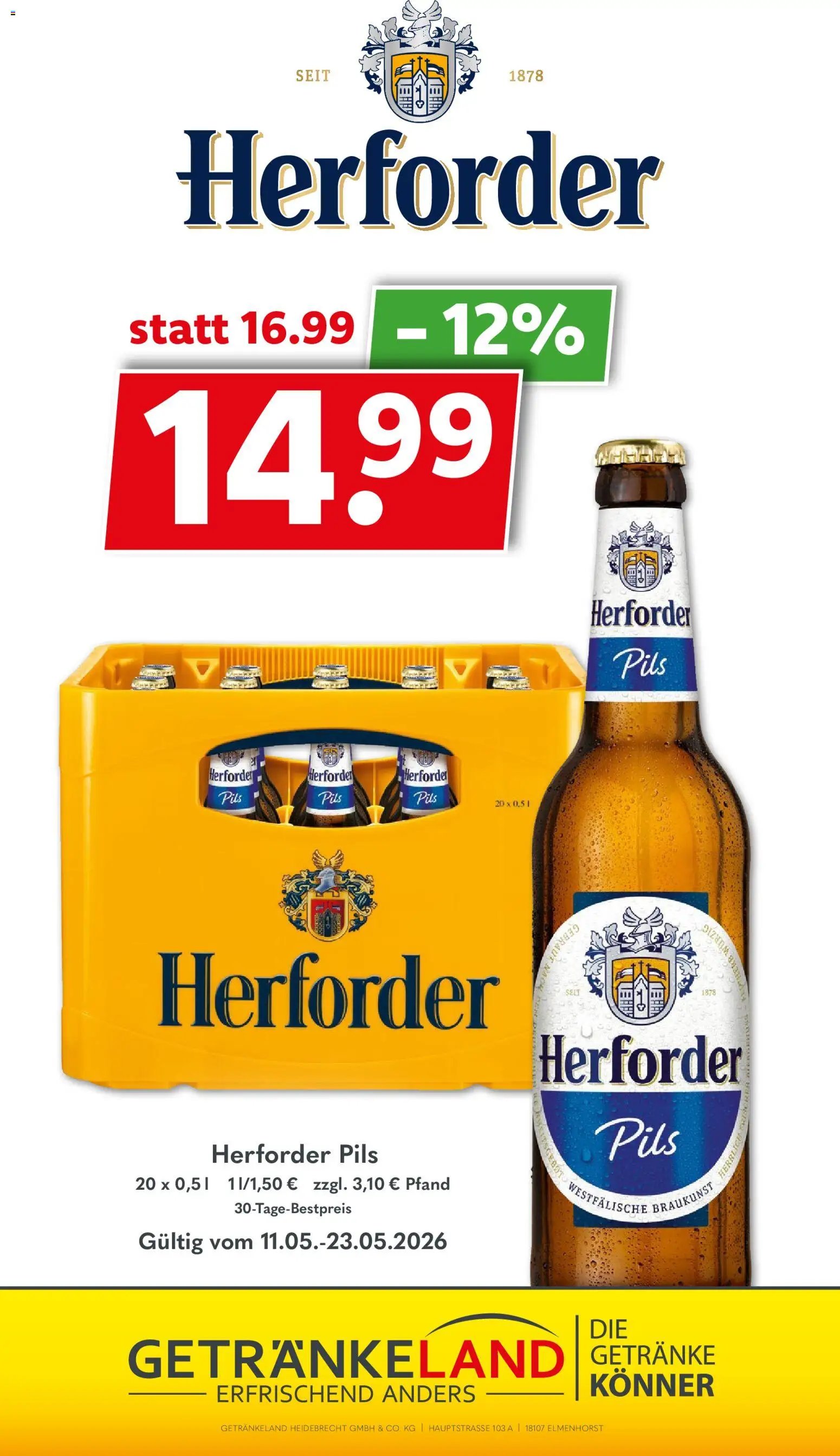 Getränkeland Prospekt 	