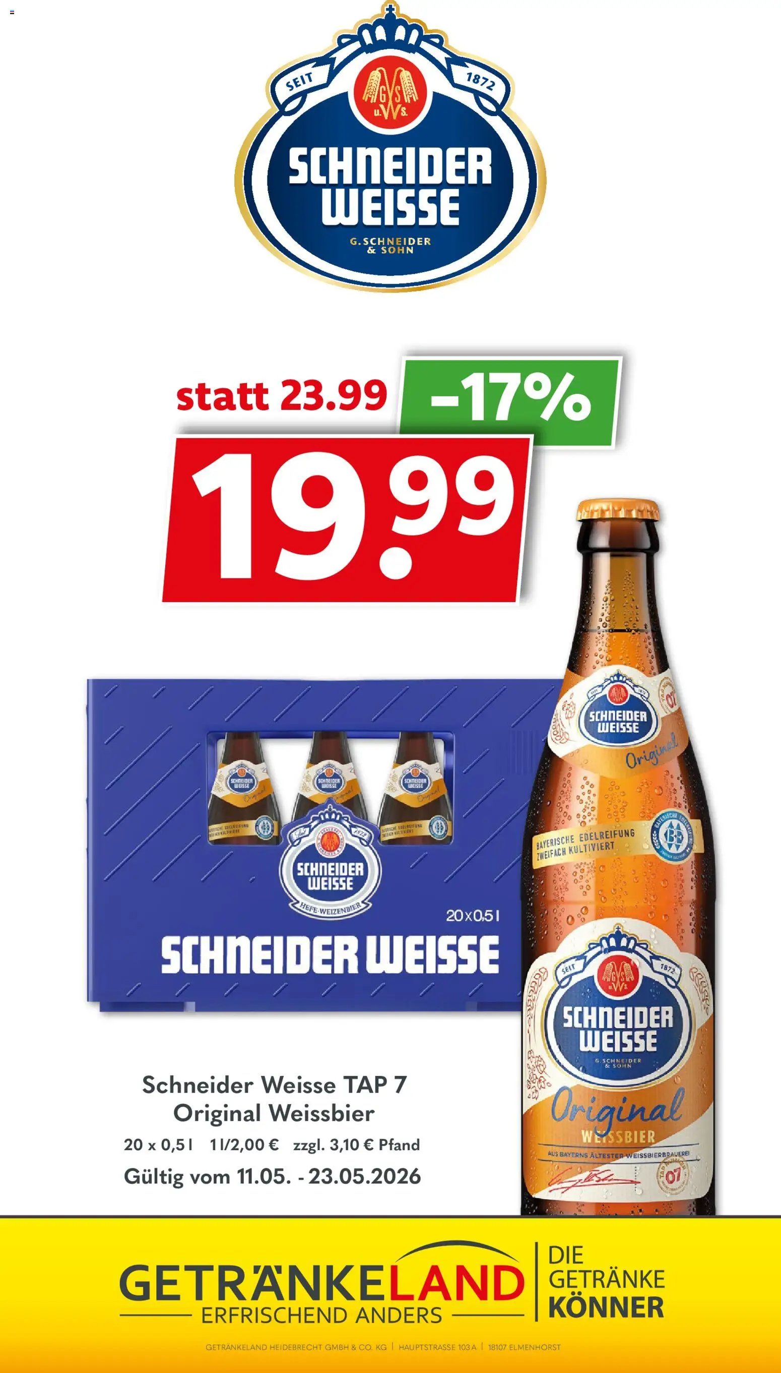 Getränkeland Prospekt 	