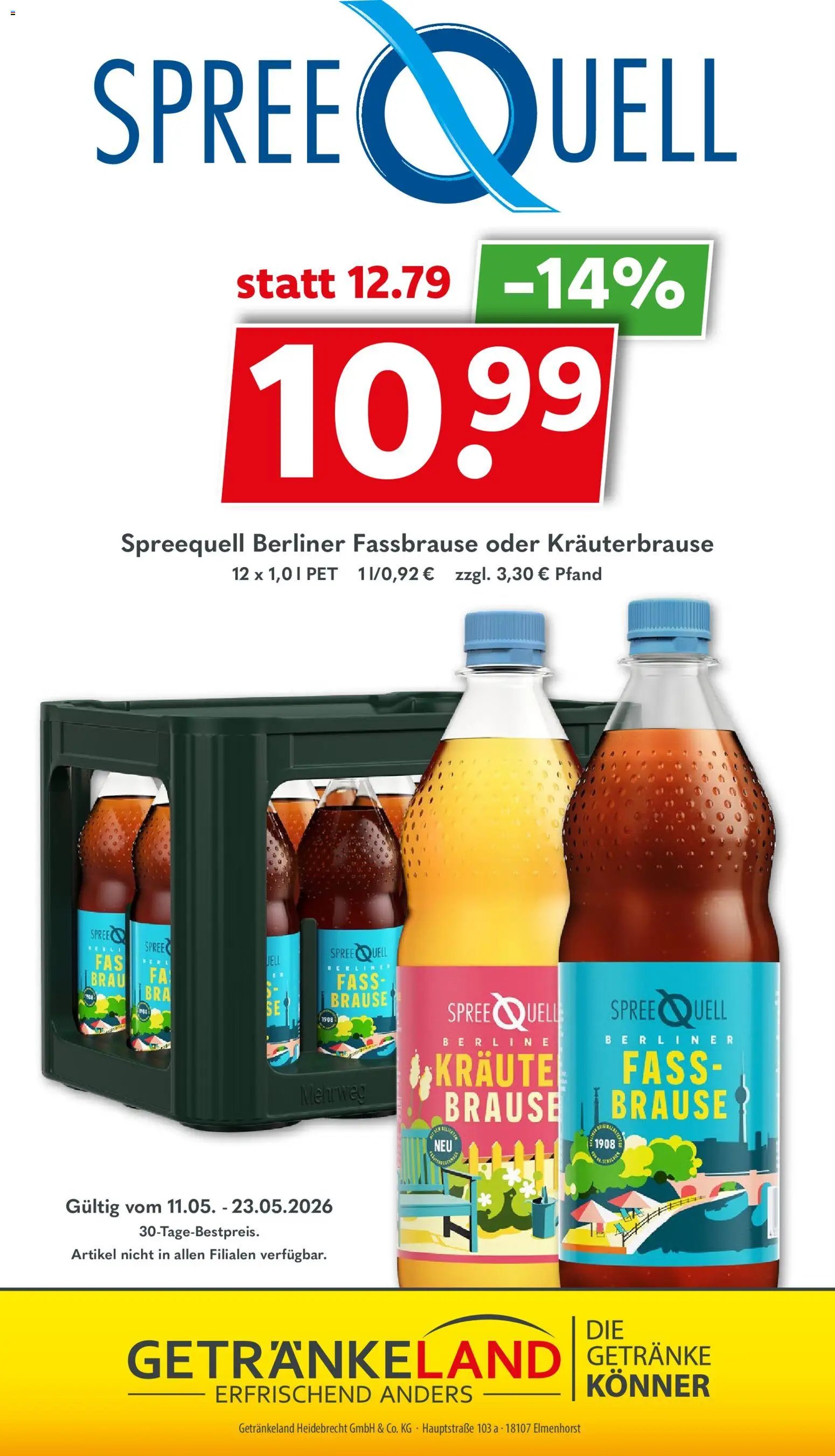 Getränkeland Prospekt 	