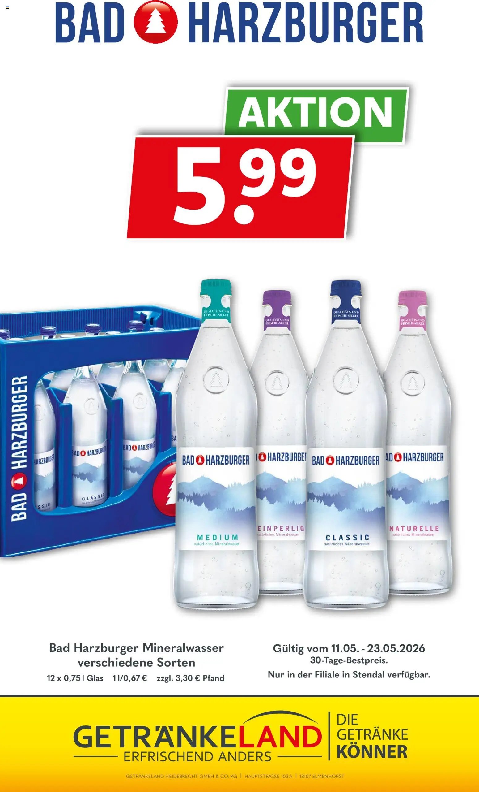 Getränkeland Prospekt 	
