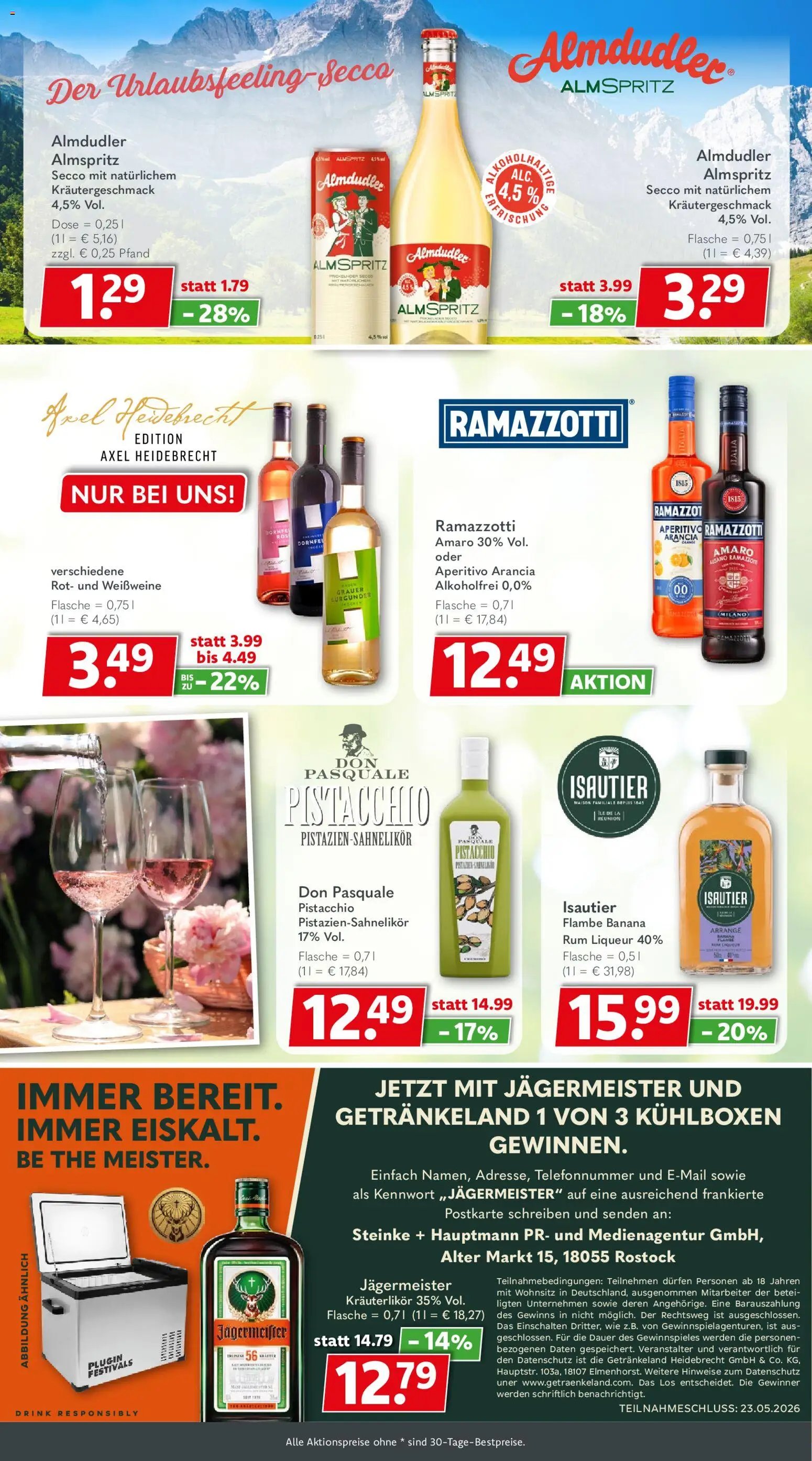 Getränkeland Prospekt 	