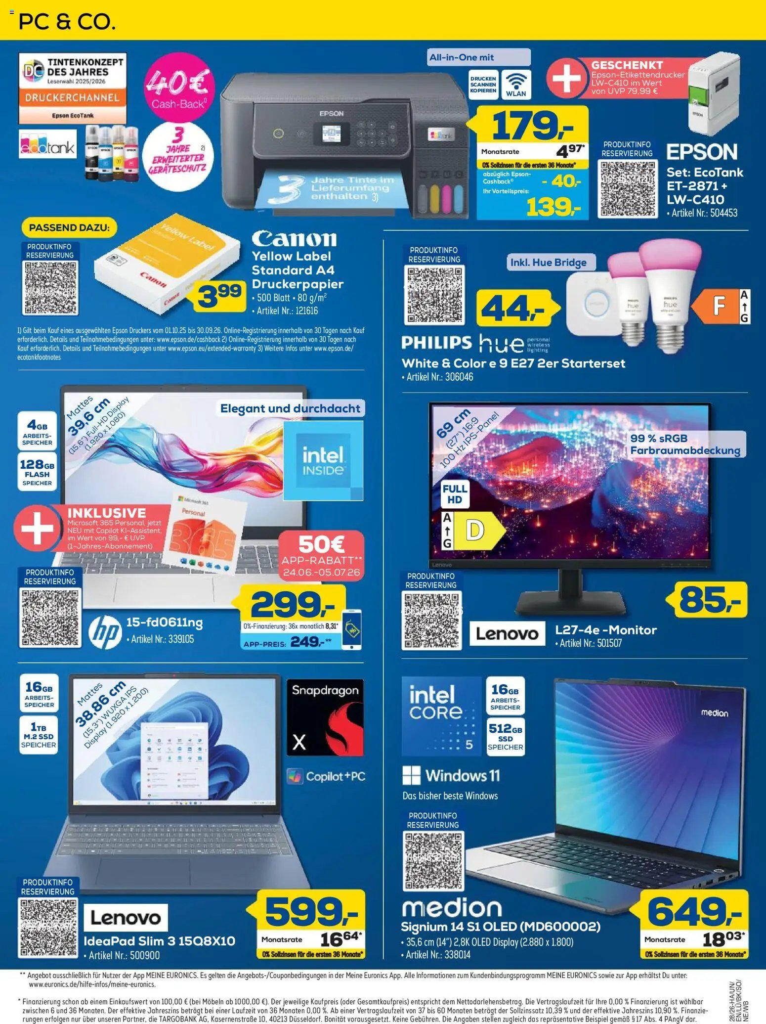 Euronics Prospekt Berlet