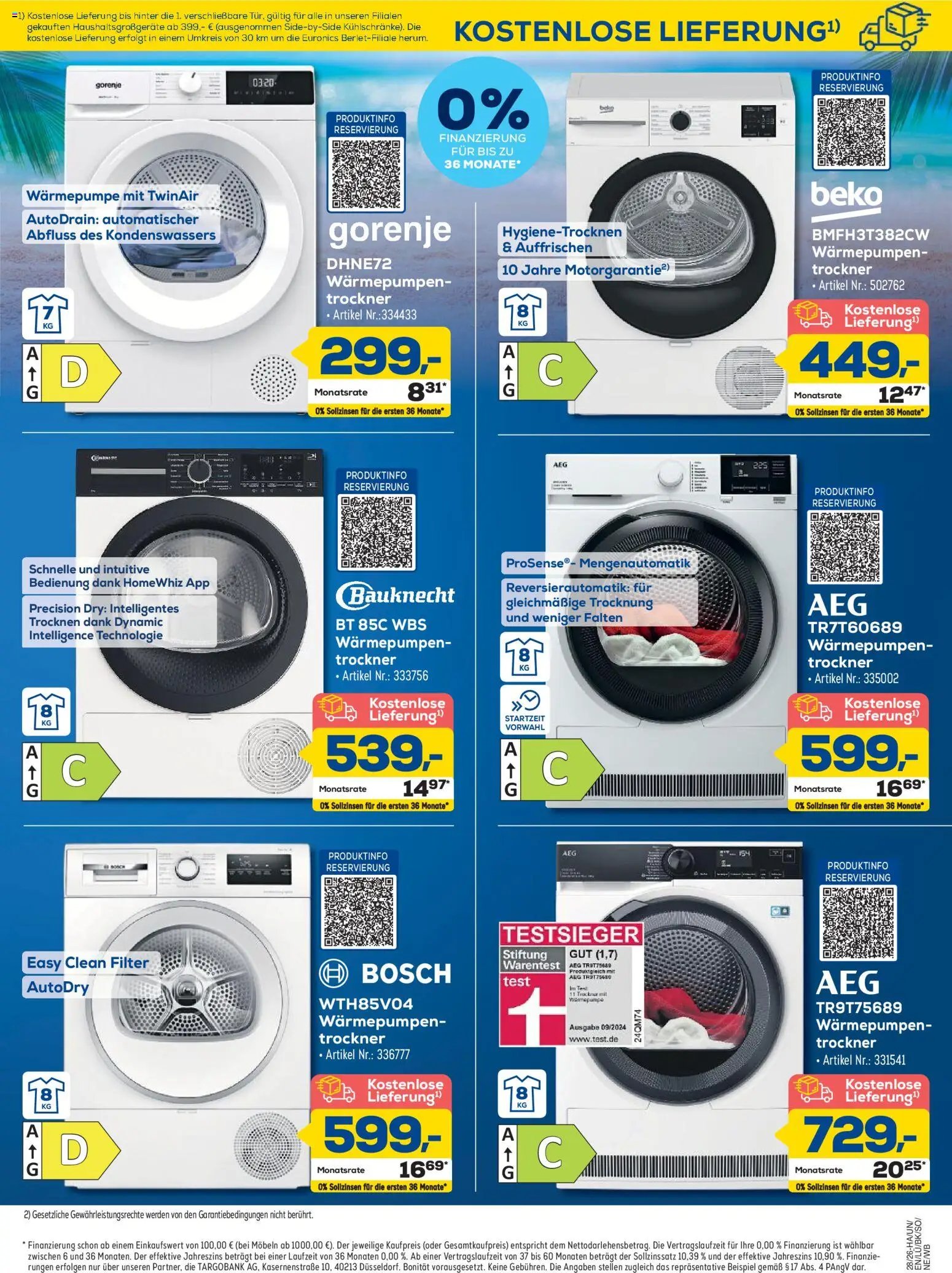 Euronics Prospekt Berlet