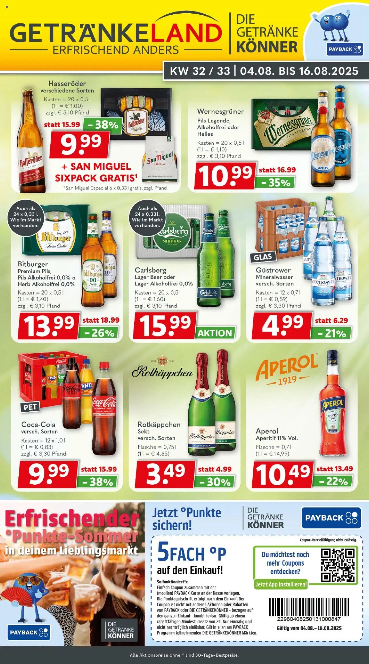 Getränkeland Prospekt 	 (2025-08-04 - 2025-08-16) | 1