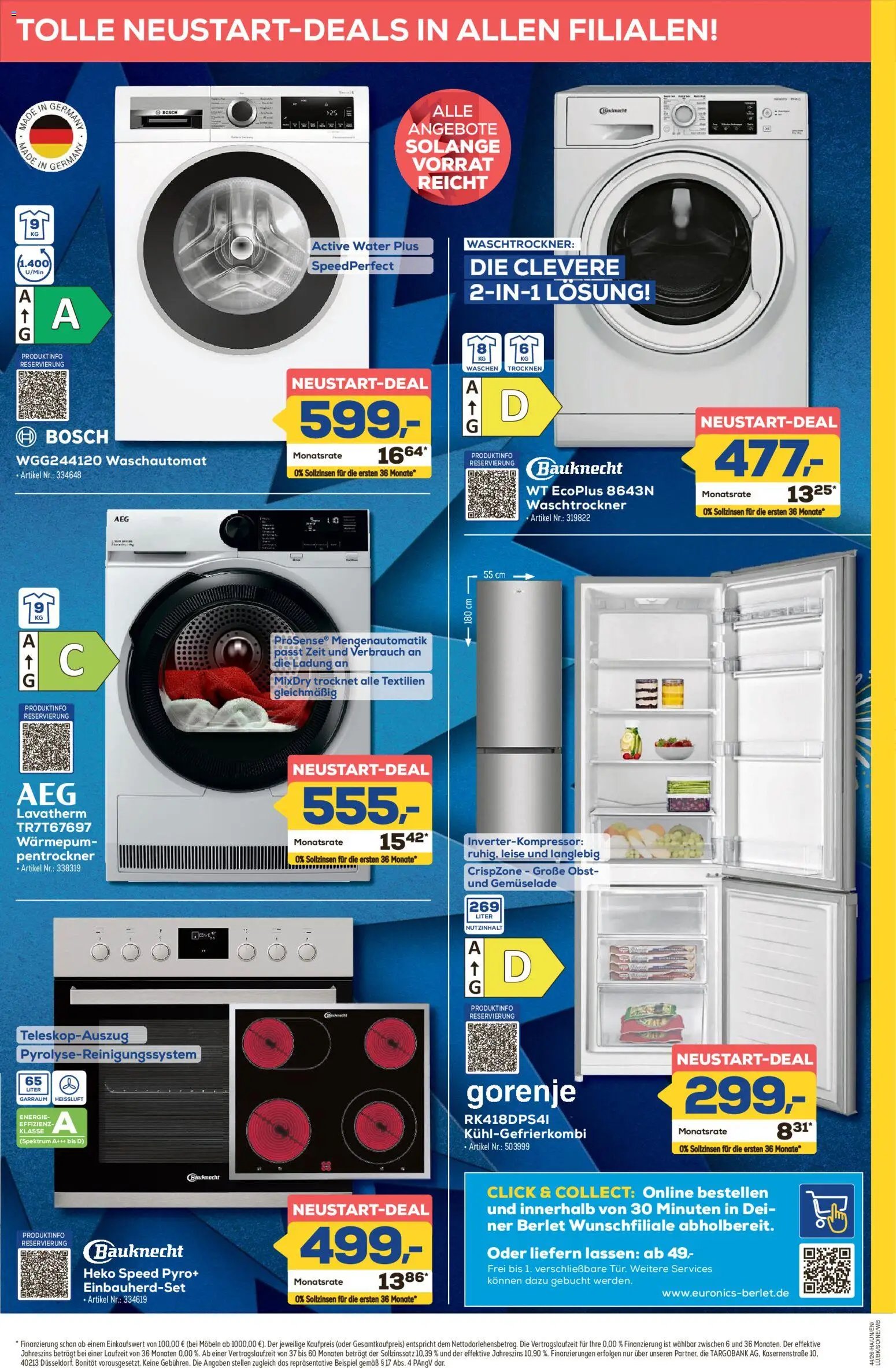Euronics Prospekt Berlet
