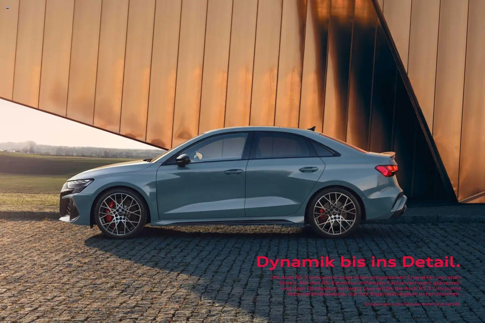 Audi RS 3 Sportback / RS 3 Limousine