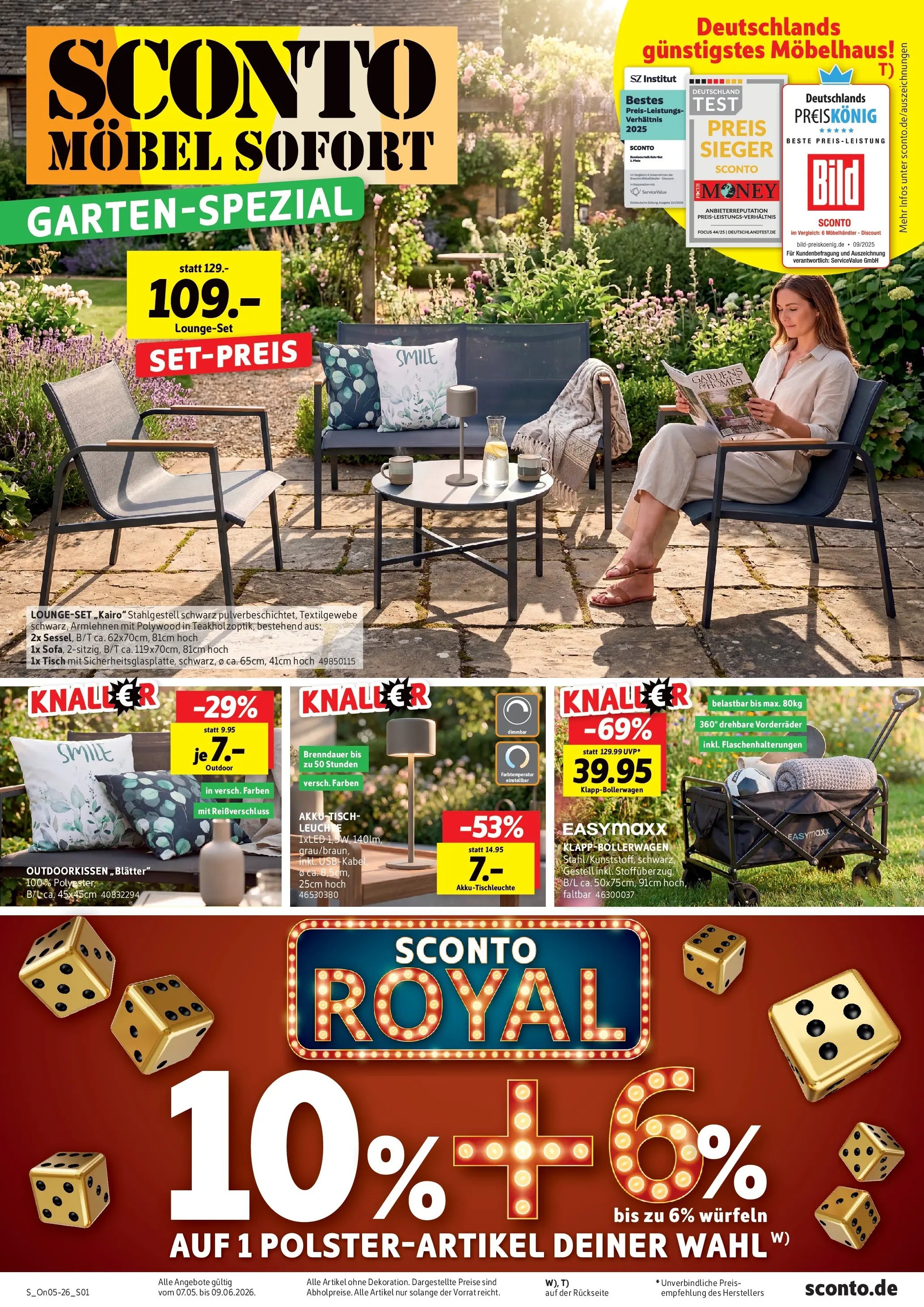  Sconto Prospekt Garten-spezial  Erfurt 