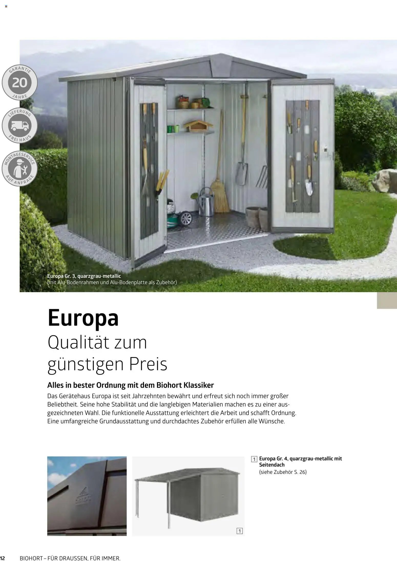 Dehner Biohort – Metall für Garten & Terrasse