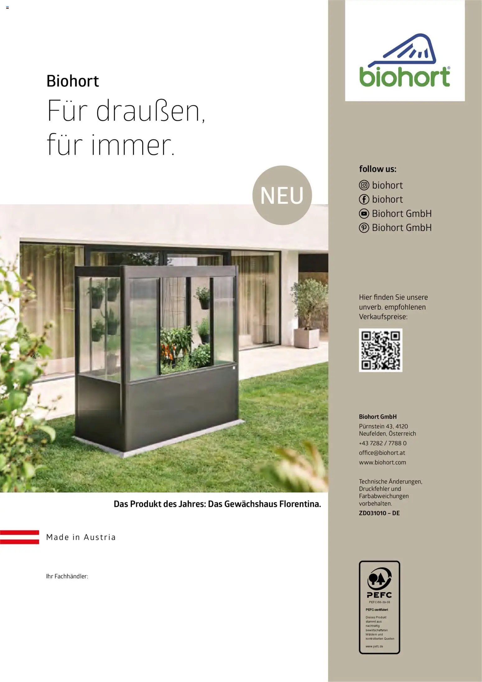 Dehner Biohort – Metall für Garten & Terrasse