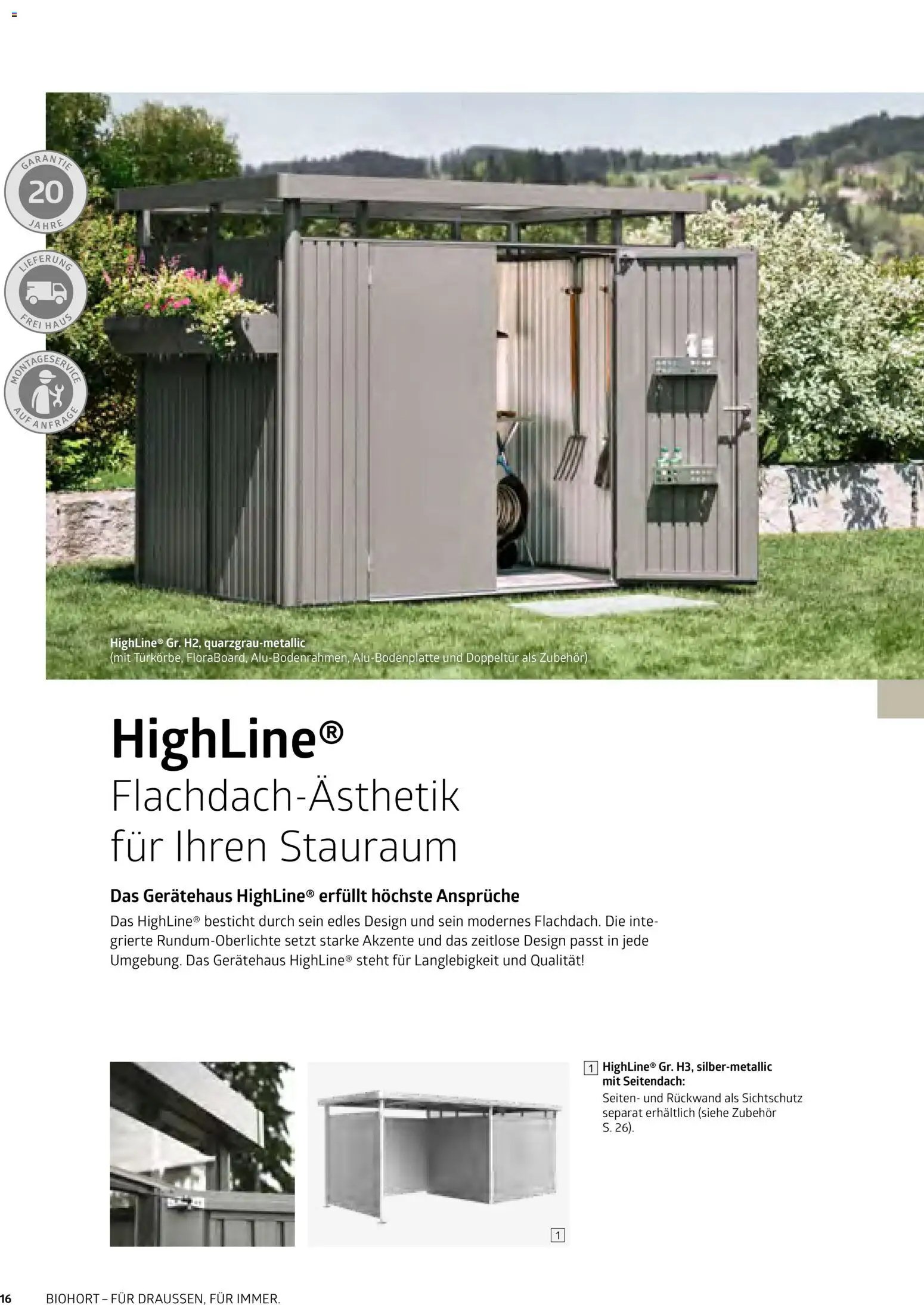 Dehner Biohort – Metall für Garten & Terrasse