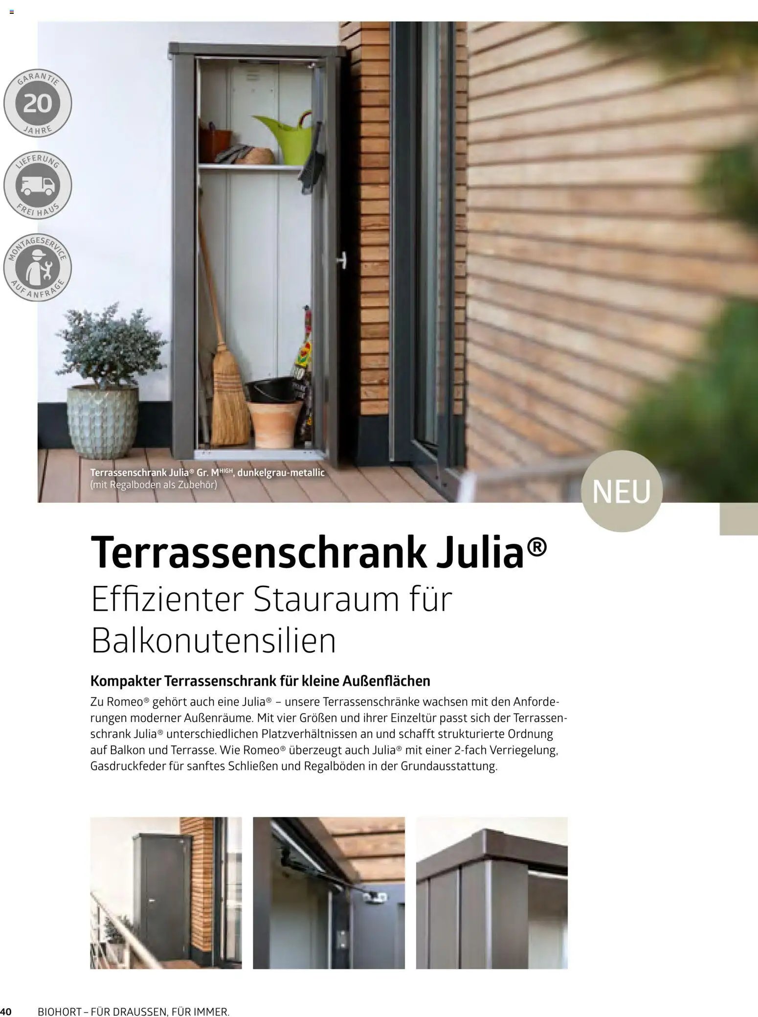 Dehner Biohort – Metall für Garten & Terrasse (2026-01-01 - 2026-12-31)