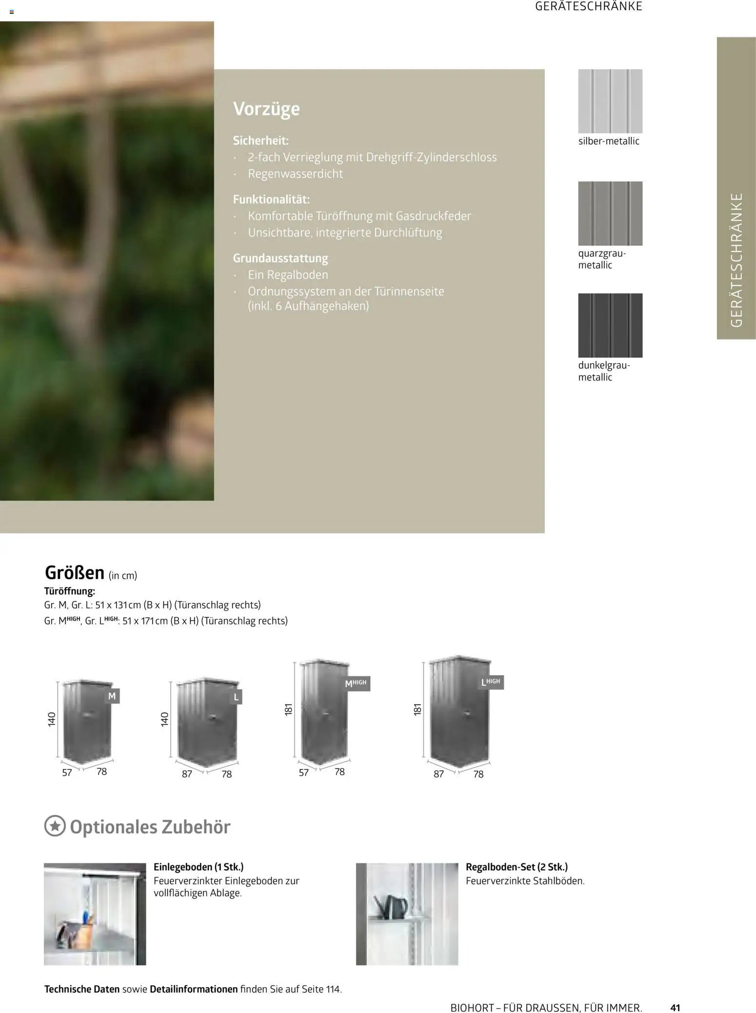 Dehner Biohort – Metall für Garten & Terrasse (2026-01-01 - 2026-12-31)