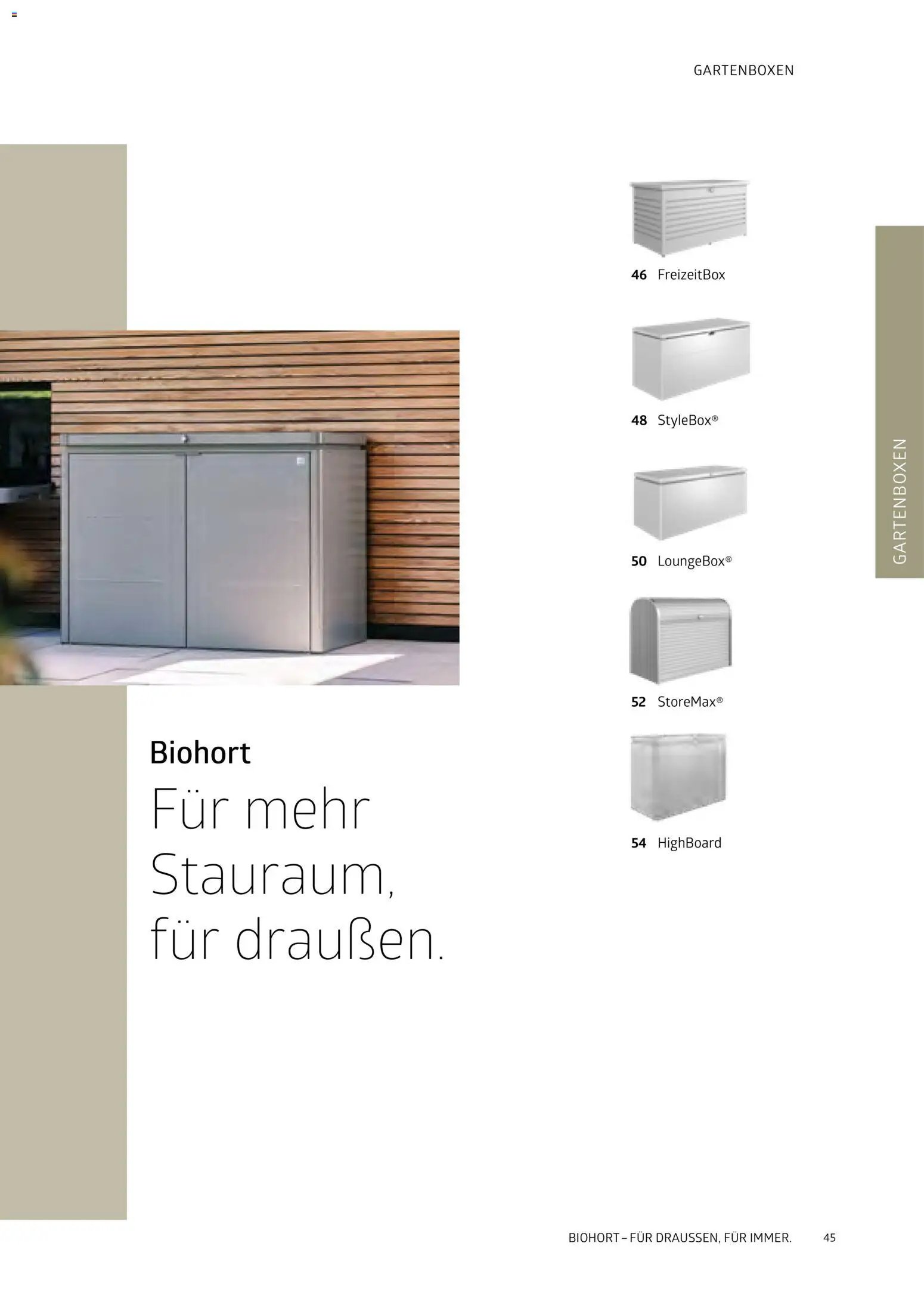 Dehner Biohort – Metall für Garten & Terrasse (2026-01-01 - 2026-12-31)