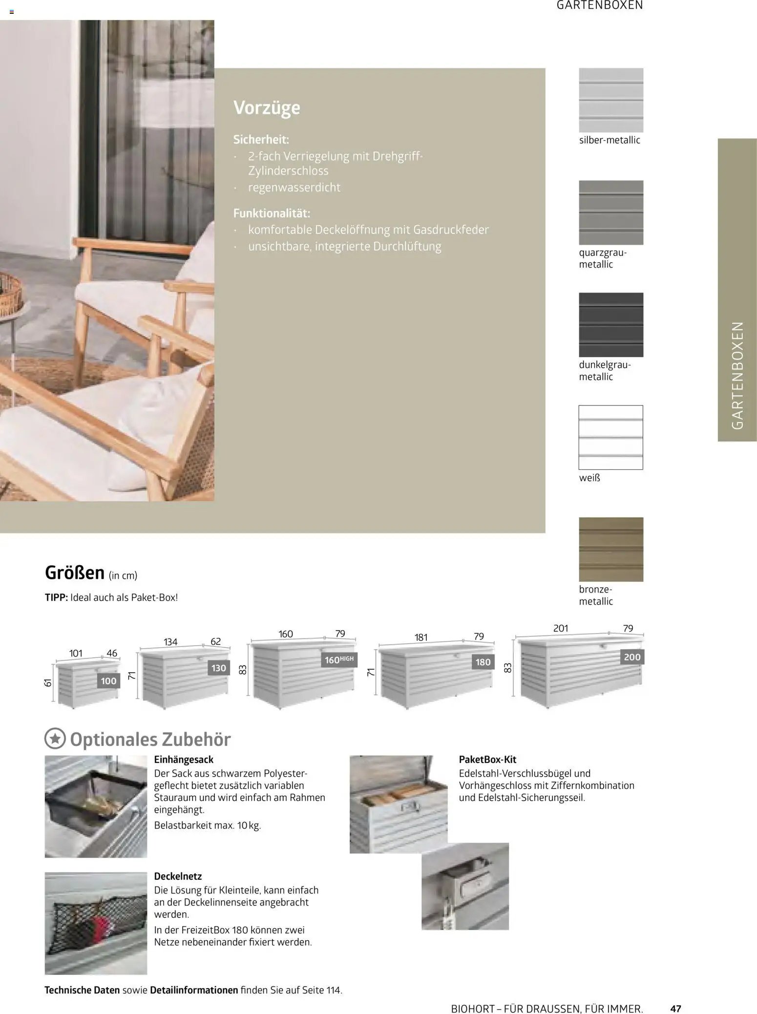 Dehner Biohort – Metall für Garten & Terrasse (2026-01-01 - 2026-12-31)