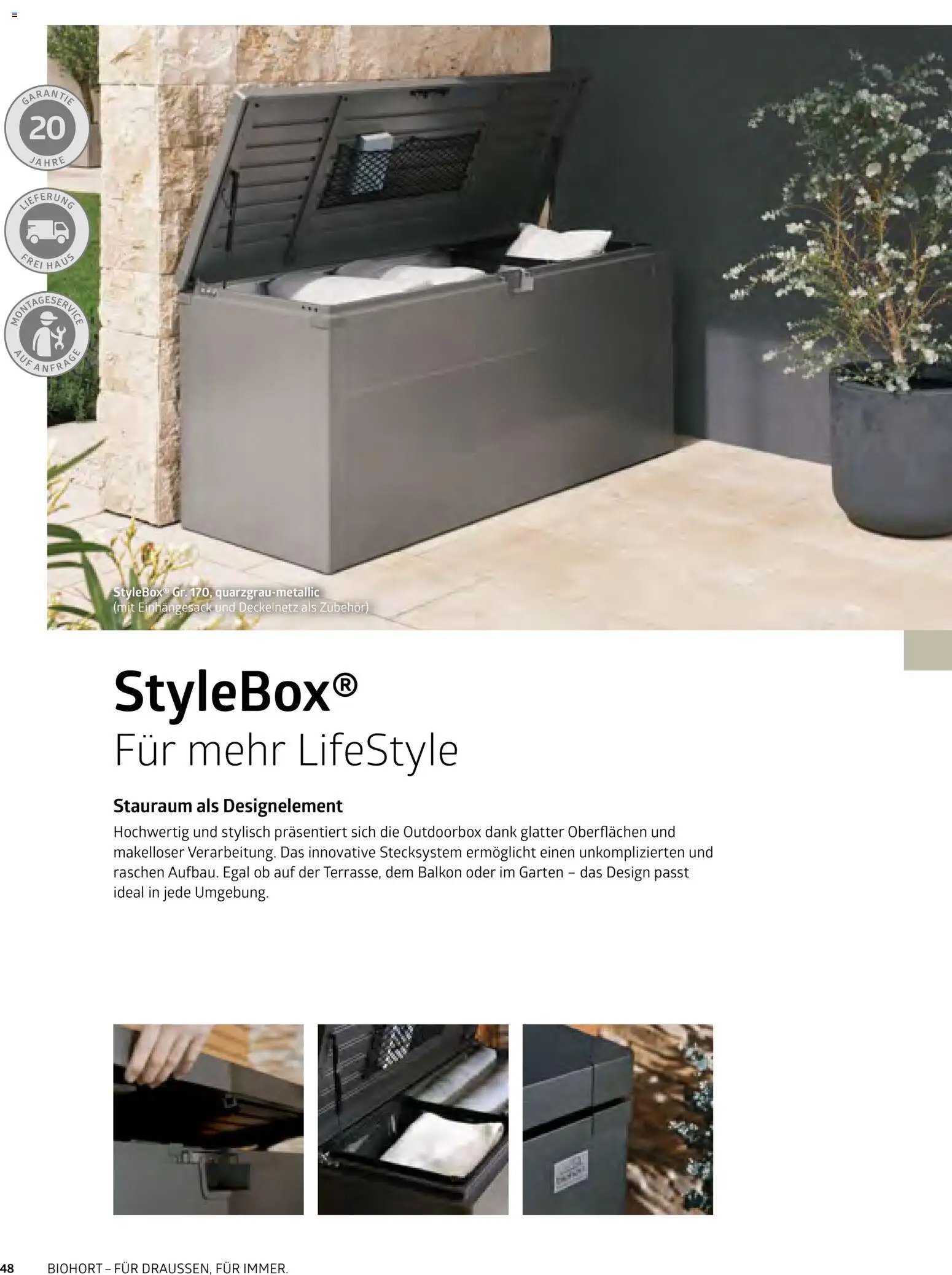 Dehner Biohort – Metall für Garten & Terrasse (2026-01-01 - 2026-12-31)