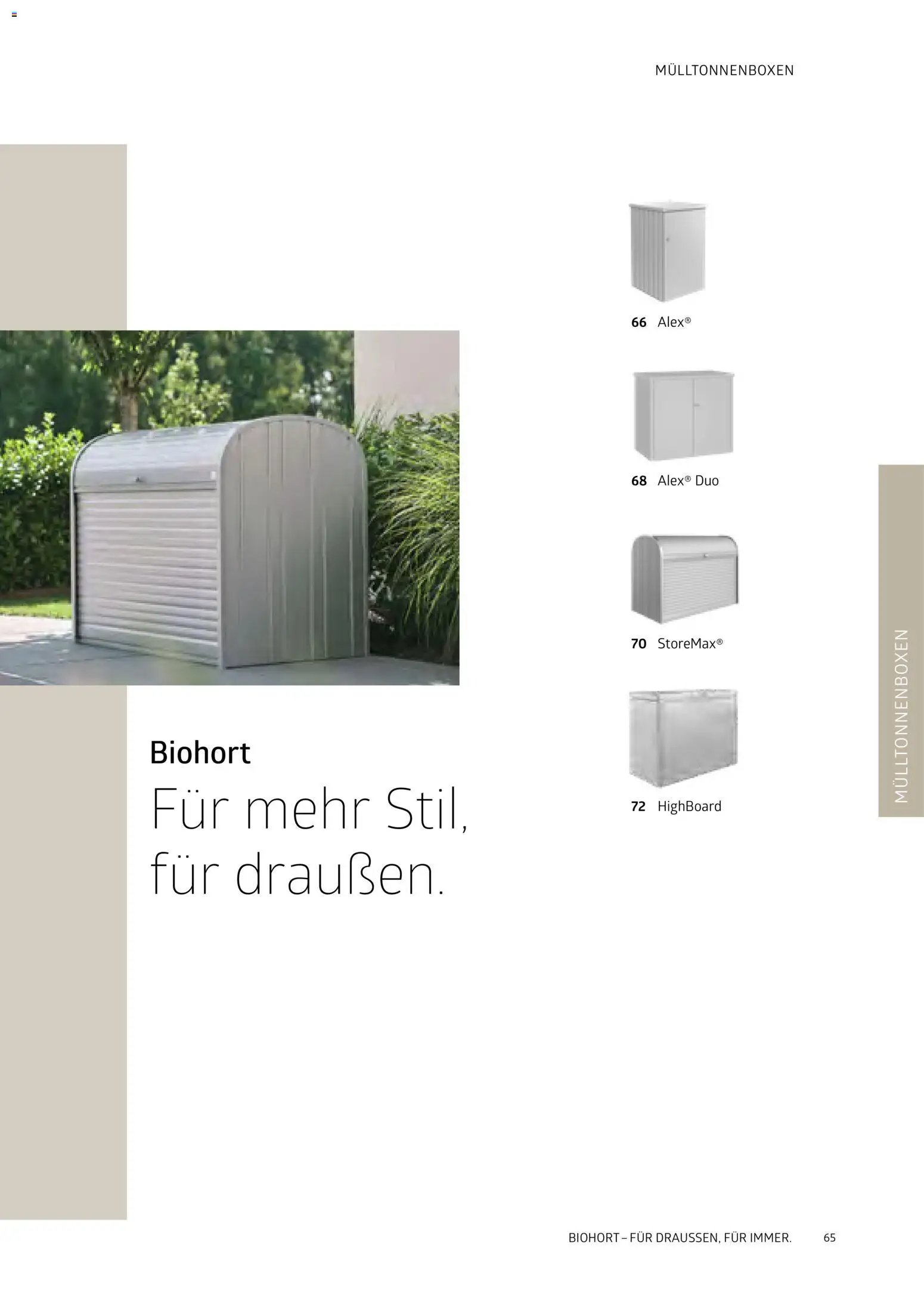 Dehner Biohort – Metall für Garten & Terrasse (2026-01-01 - 2026-12-31)