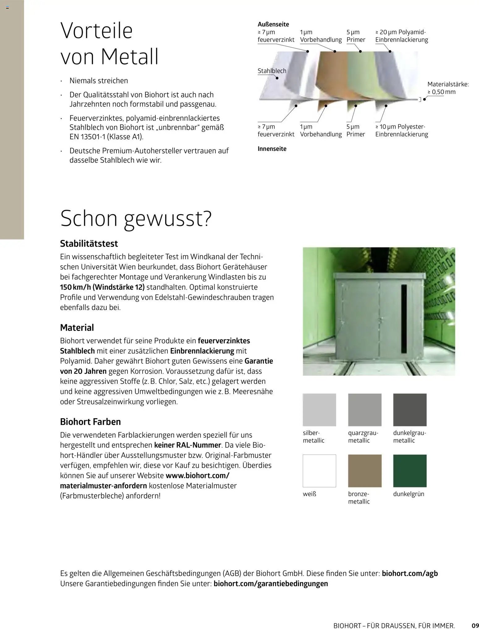Dehner Biohort – Metall für Garten & Terrasse